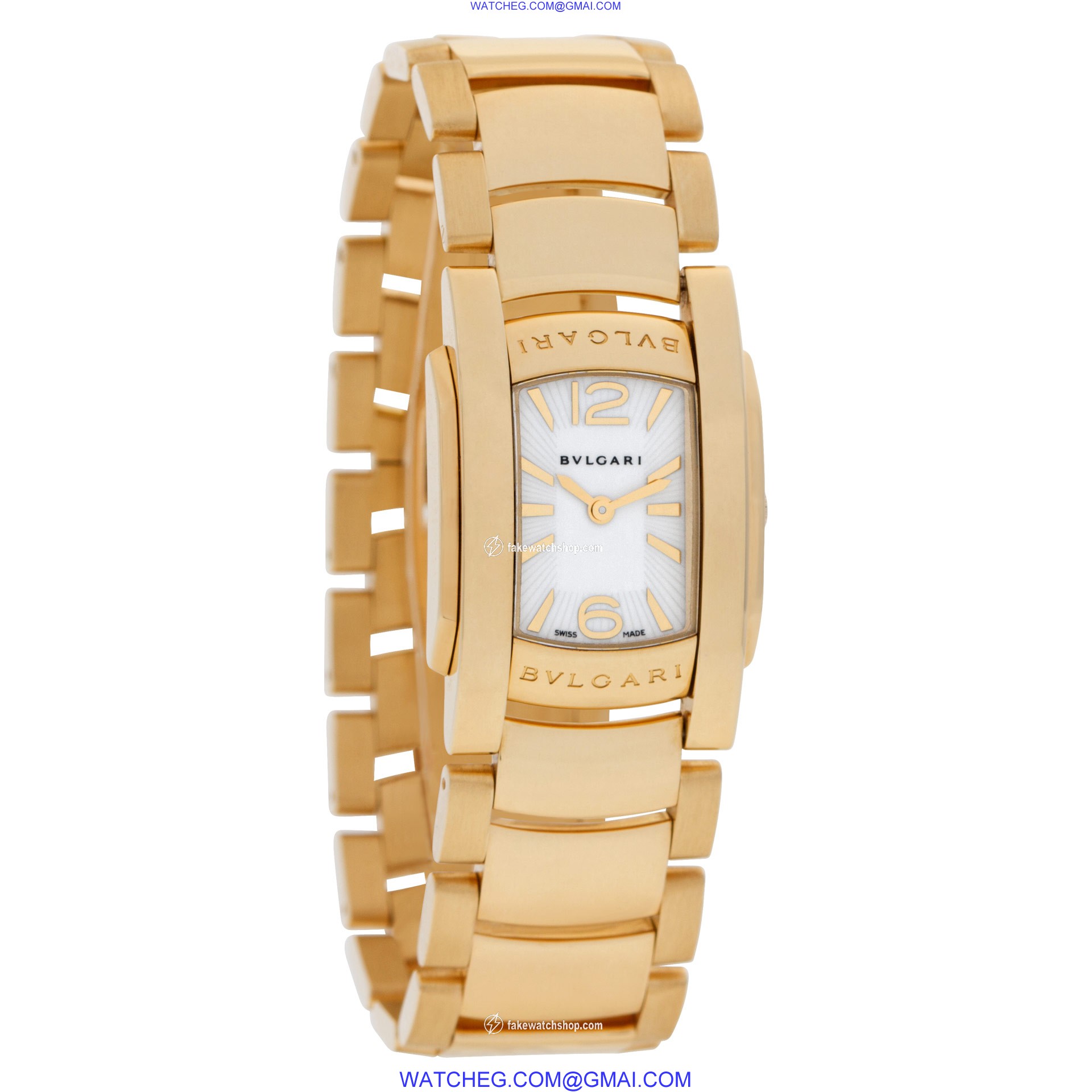 Bvlgari AA31G Assioma Quartz Female 18k yellow gold 4