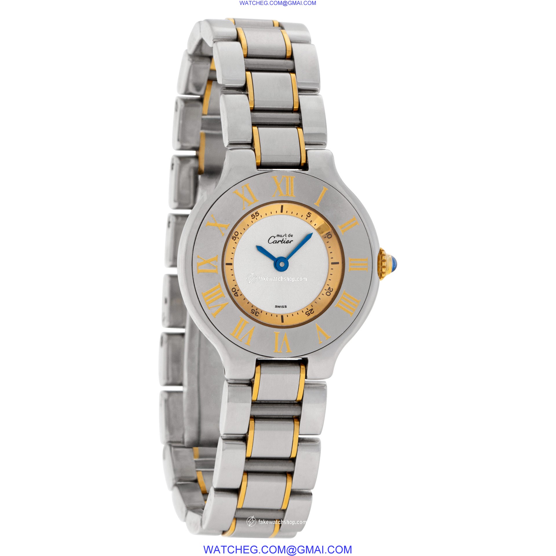 Cartier 1340 Must de Quartz Female Stainless Steel 4