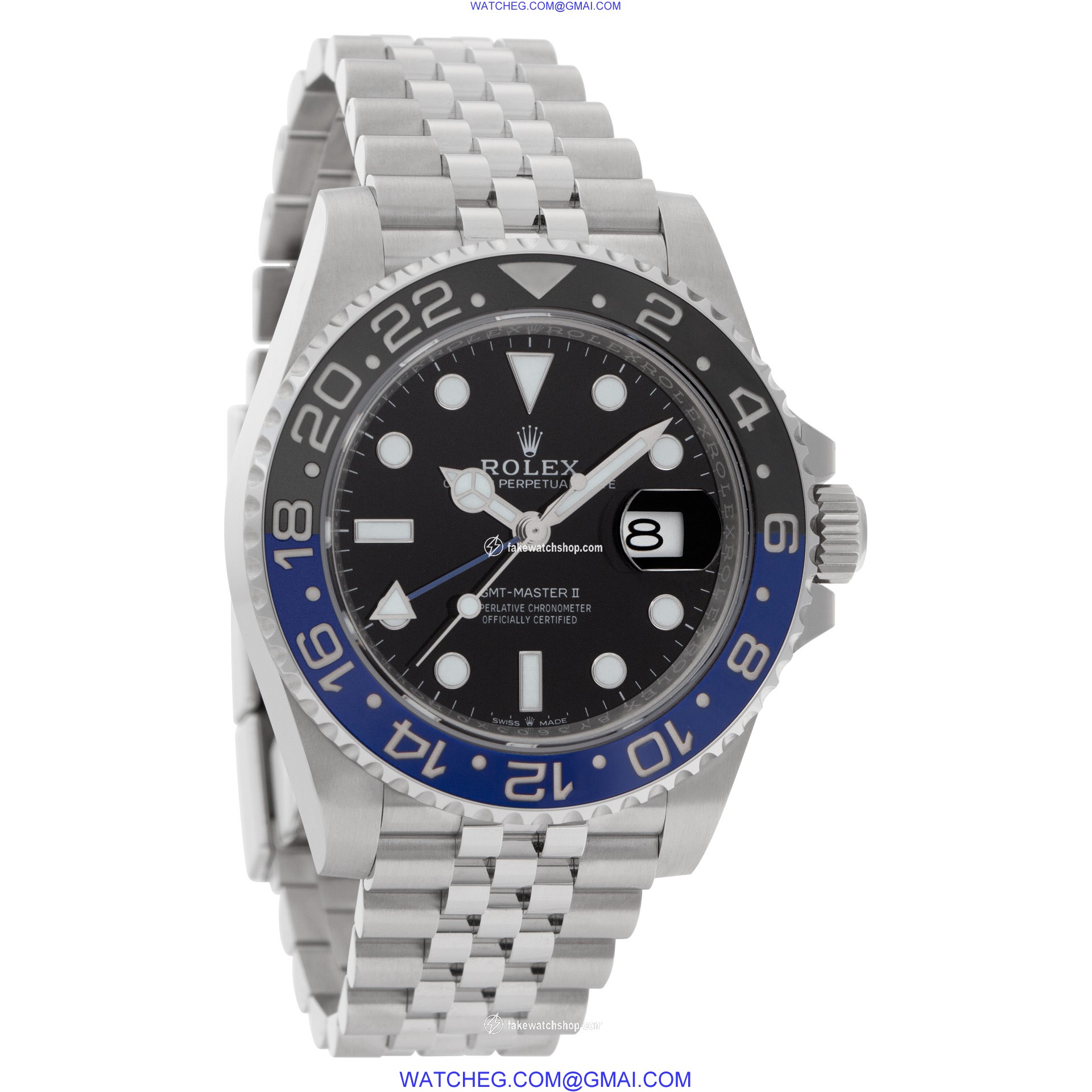 Rolex 126710BLNR GMT Master II Batman Automatic Male Stainless Steel 4