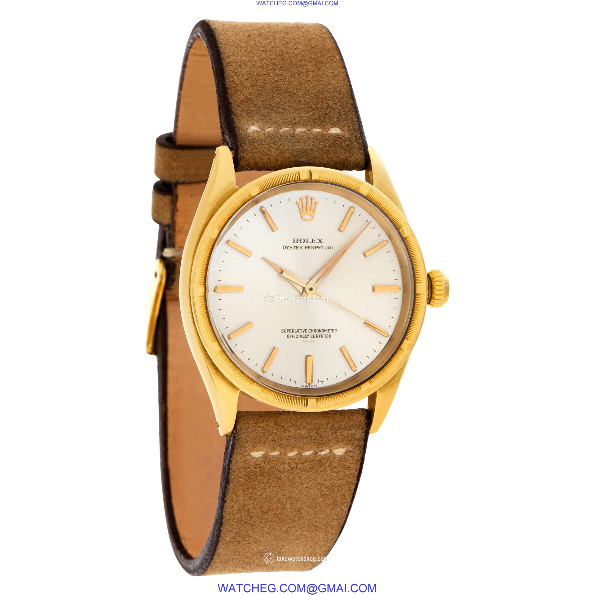 Rolex 1007 Oyster Perpetual Automatic Unisex 14k yellow gold 4