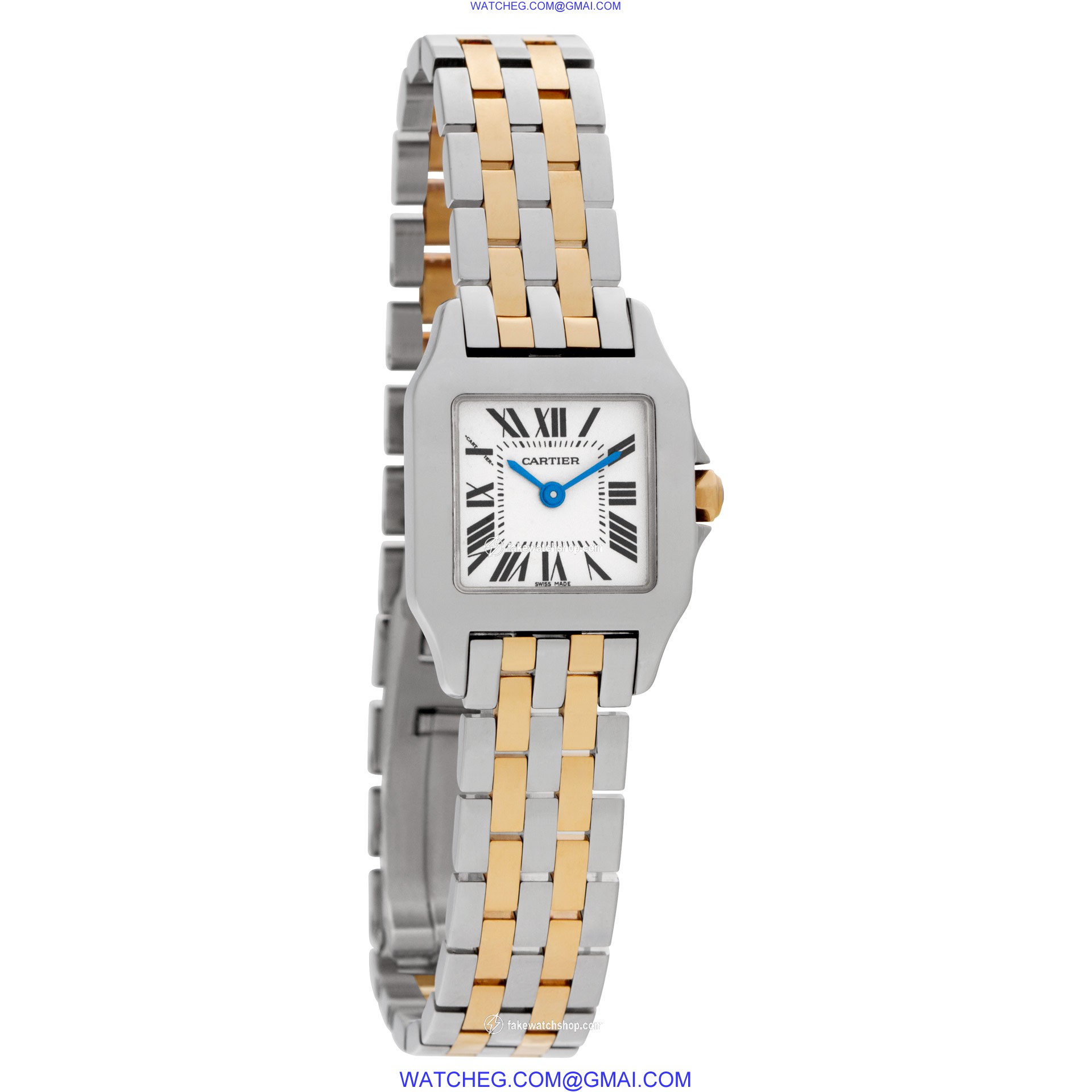 Cartier w25067z6 Santos Demoiselle Quartz Female Stainless Steel 4