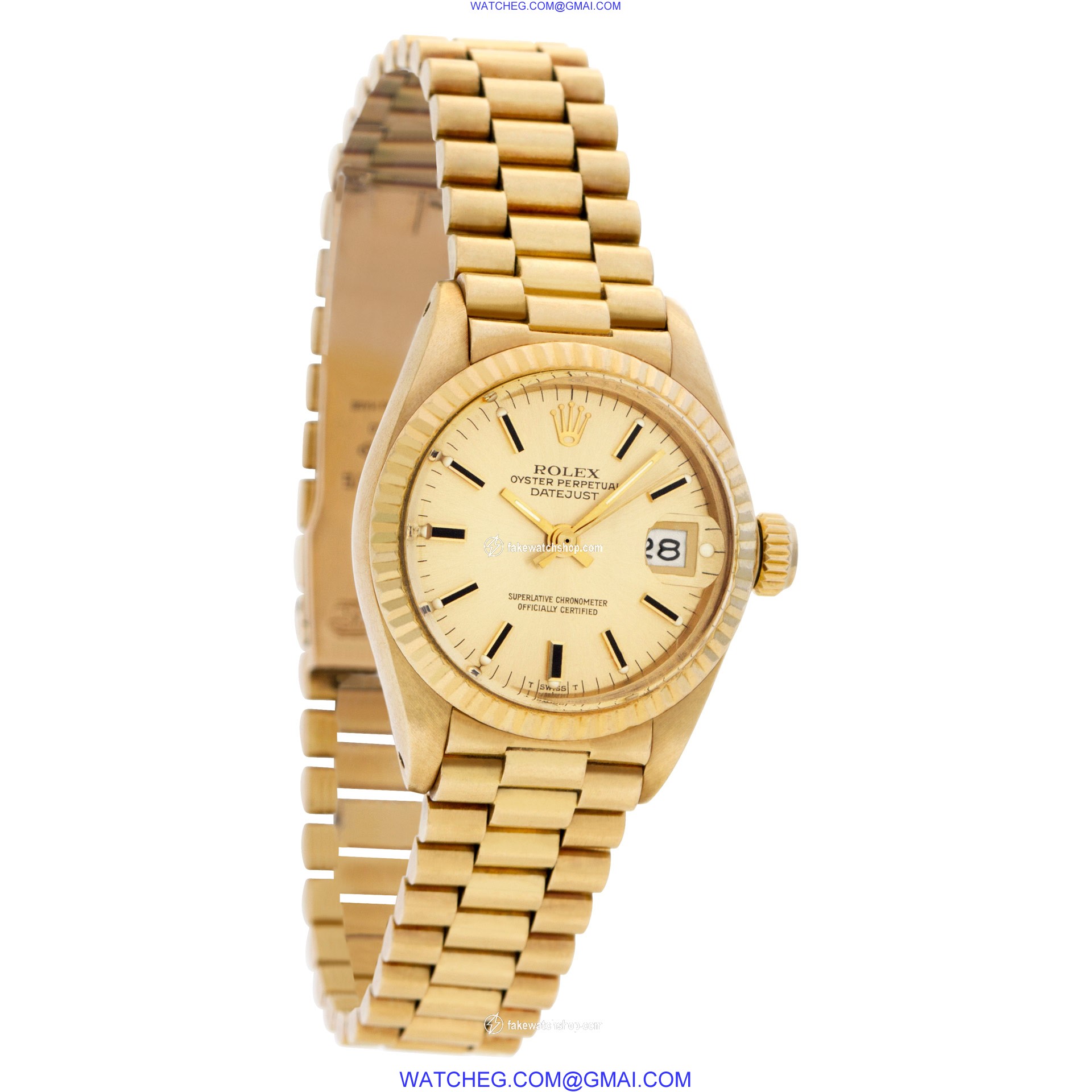 Rolex 6917 Datejust Automatic Female 18k yellow gold 4