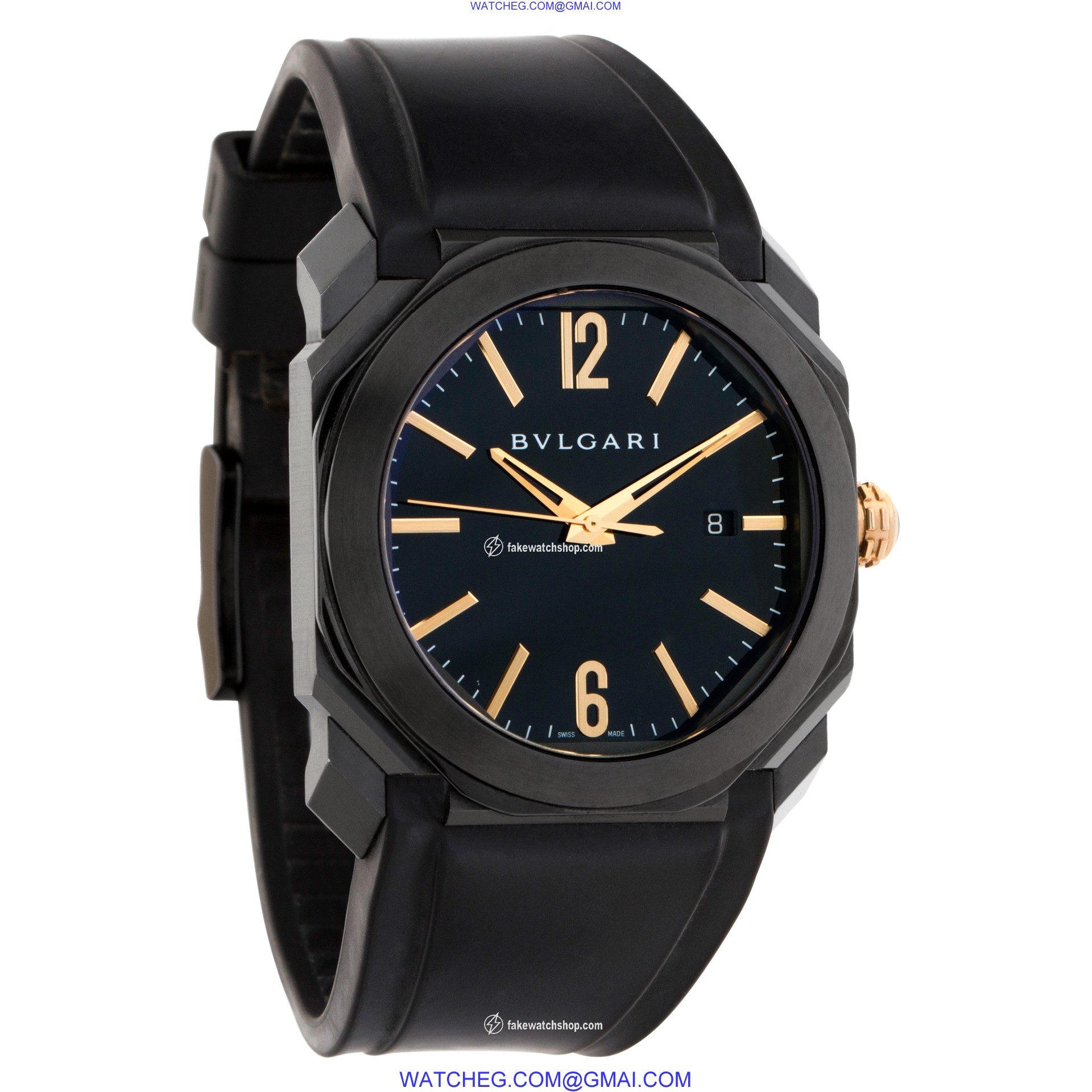 Bvlgari 102581/BGO41S OCTO Automatic Male PVD steel 4