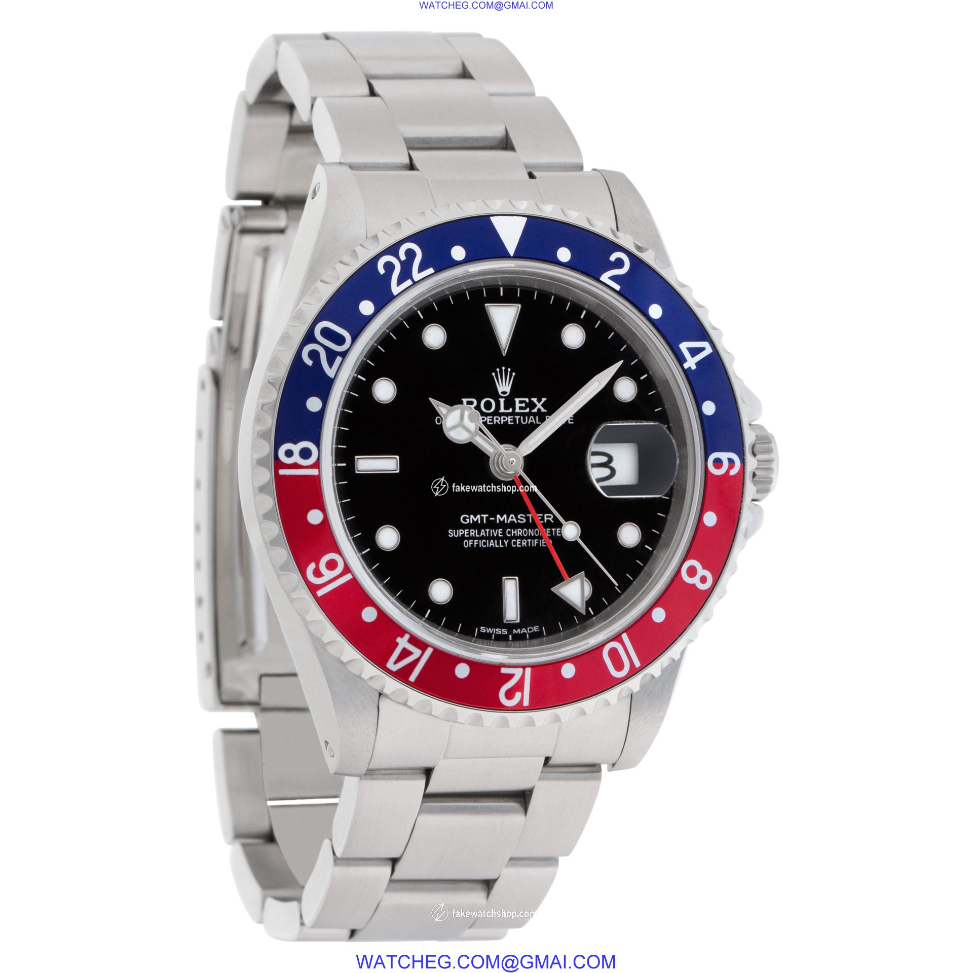 Rolex 16700 GMT Master Pepsi Automatic Male Stainless Steel 4