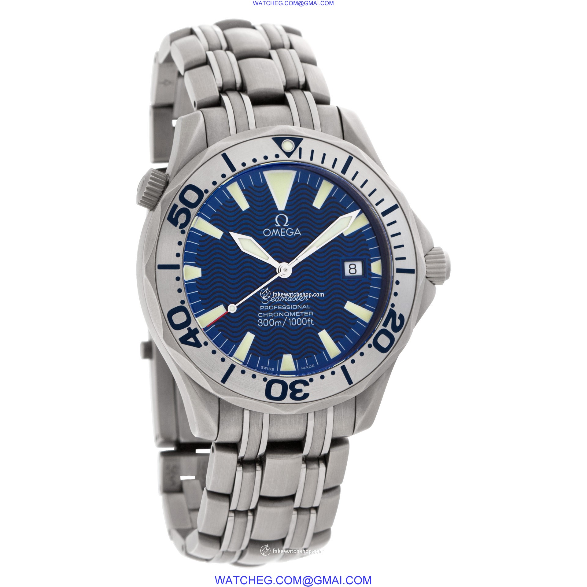 Omega 2231.80.00 Seamaster Automatic Male Titanium 4