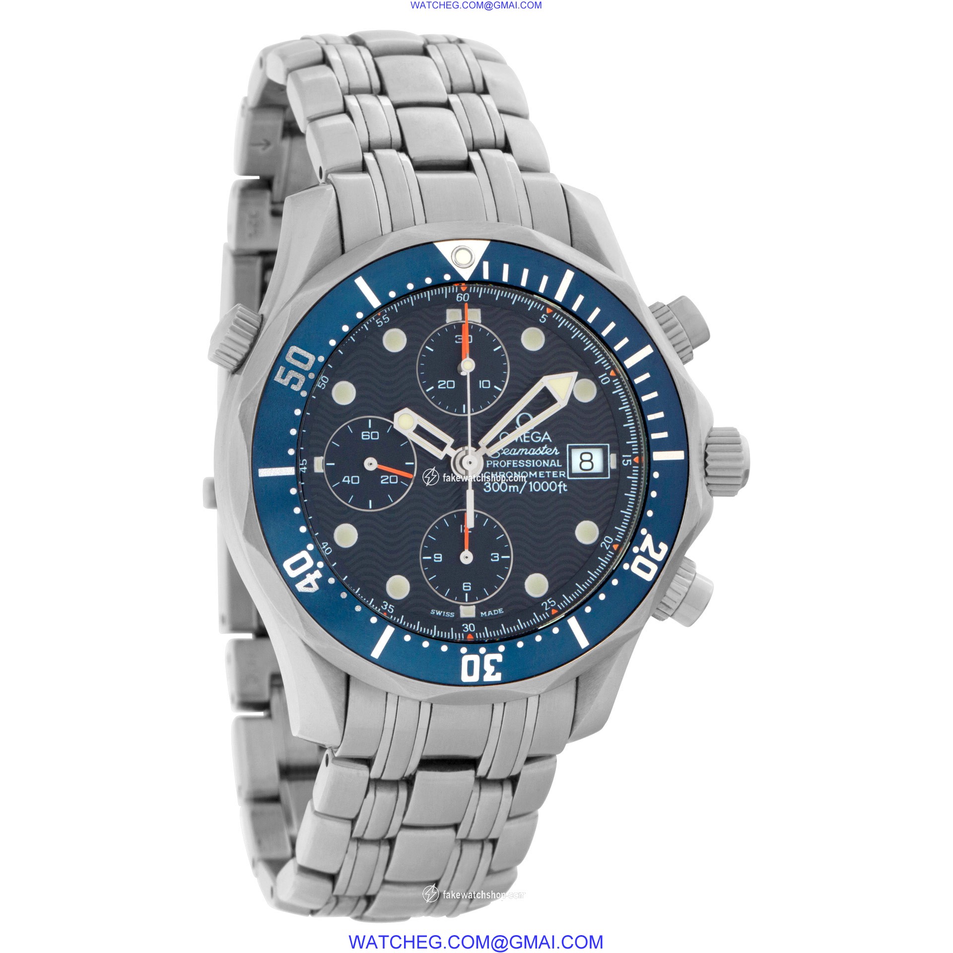 Omega 2225.80.00 Seamaster Automatic Male Stainless Steel 4