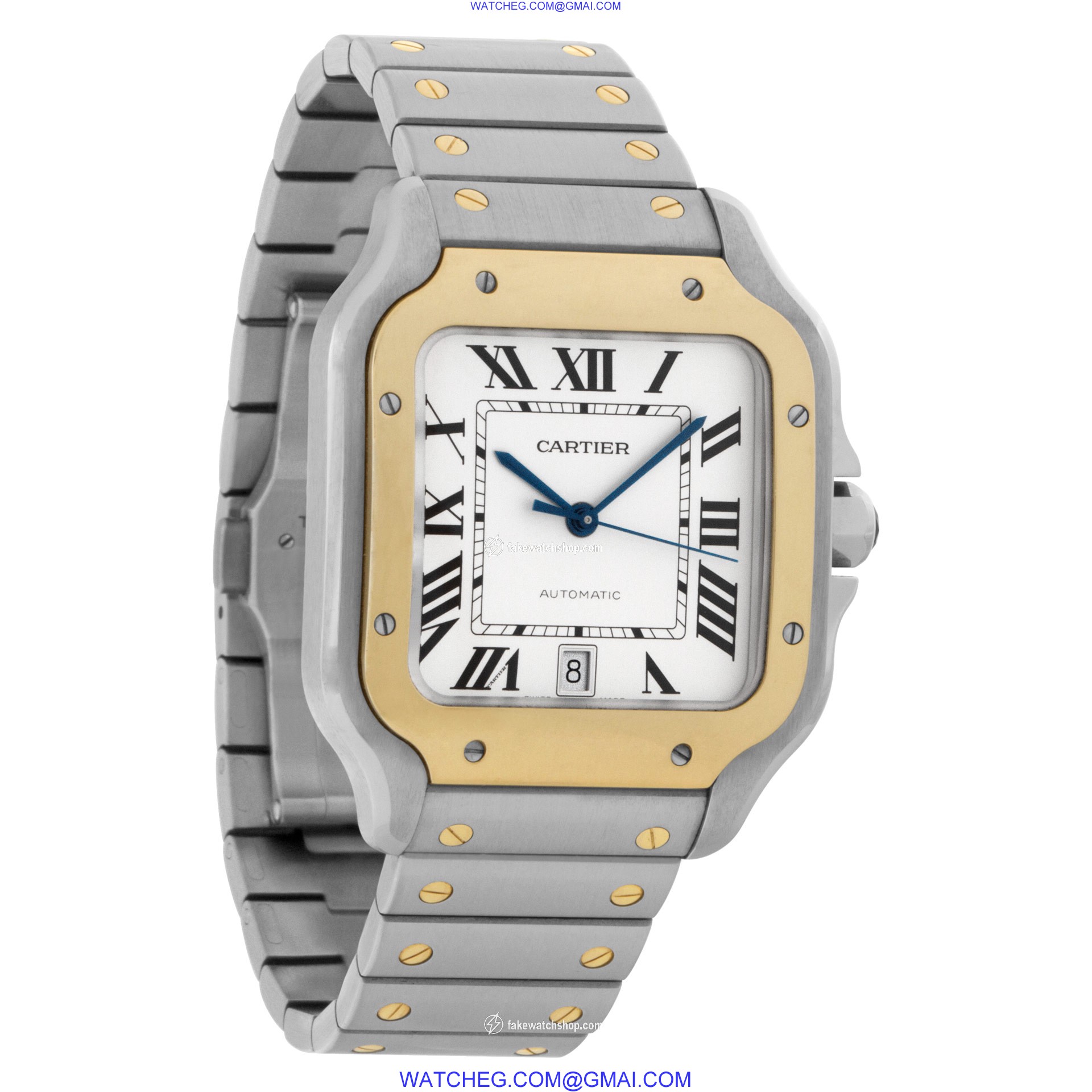 Cartier W2SA0006 Santos Automatic Male Stainless Steel 4