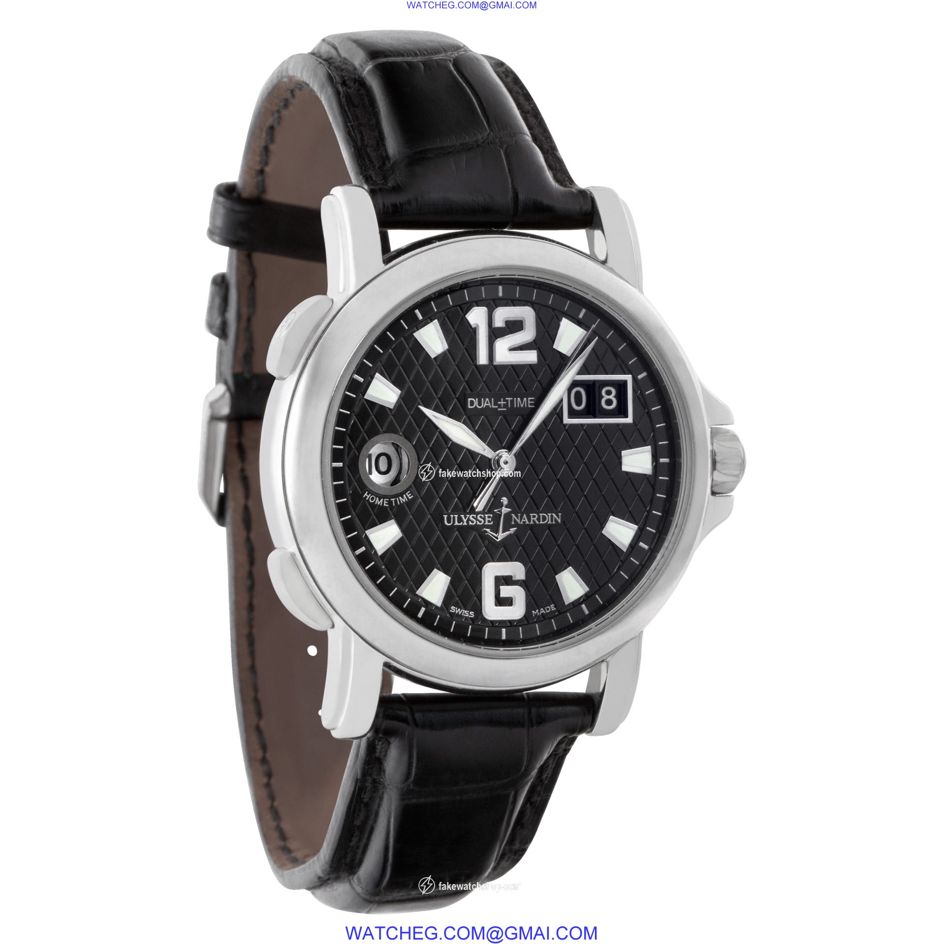 Ulysse Nardin 223-88/60 Dual Time Automatic Unisex Stainless Steel 4