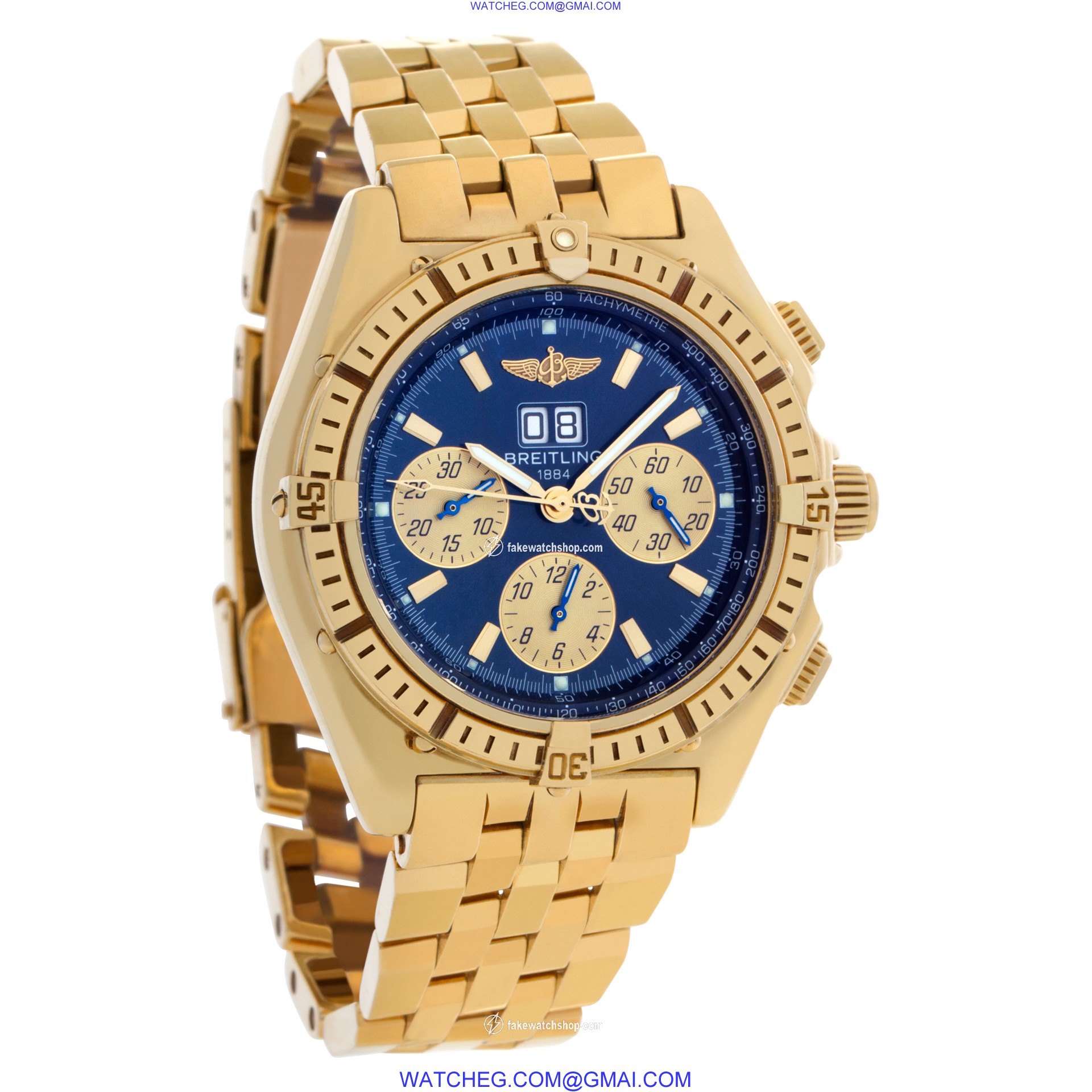 Breitling k44355 Crosswind Automatic Male 18k yellow gold 4