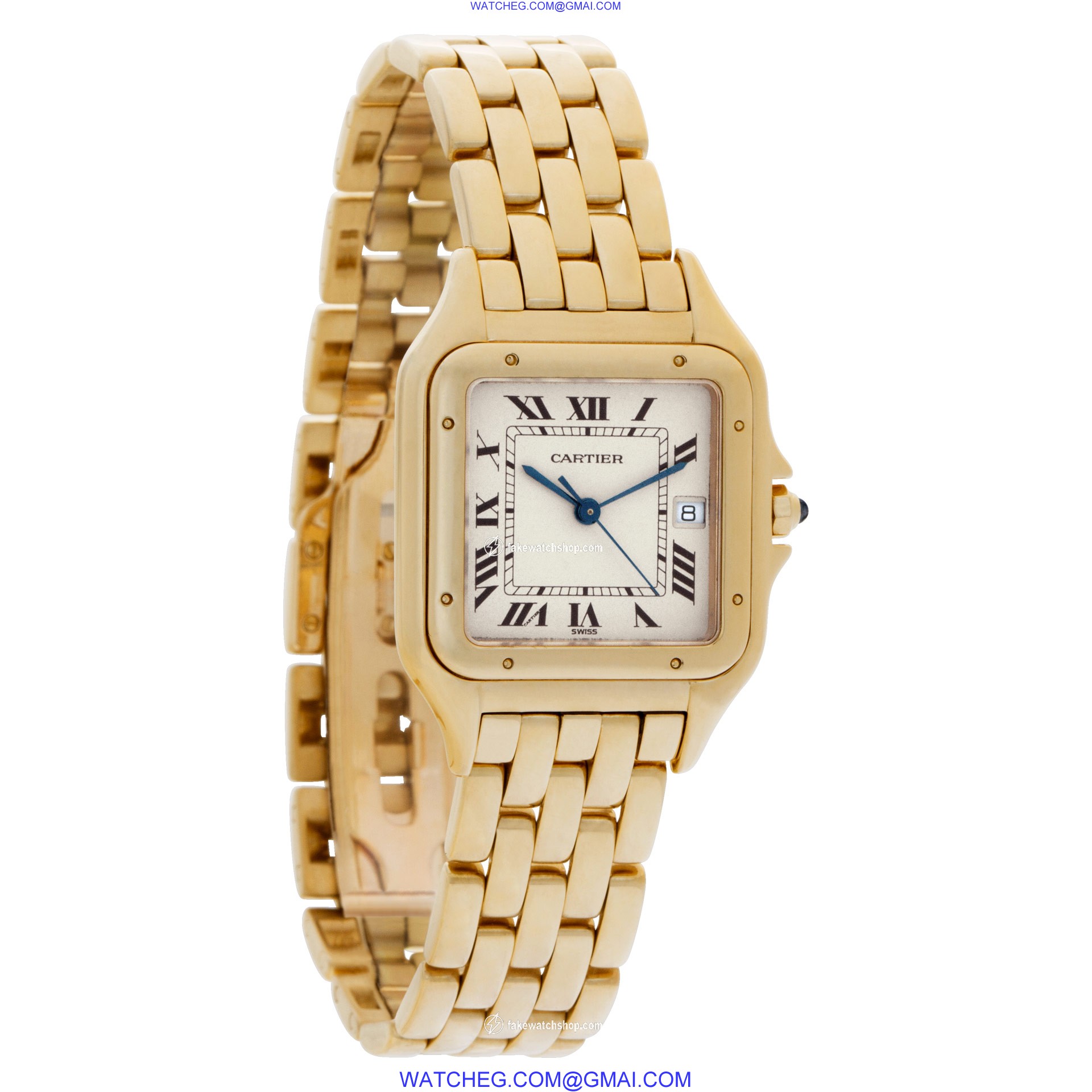 Cartier WGPN0009 Panthere Quartz Male 18k yellow gold 4