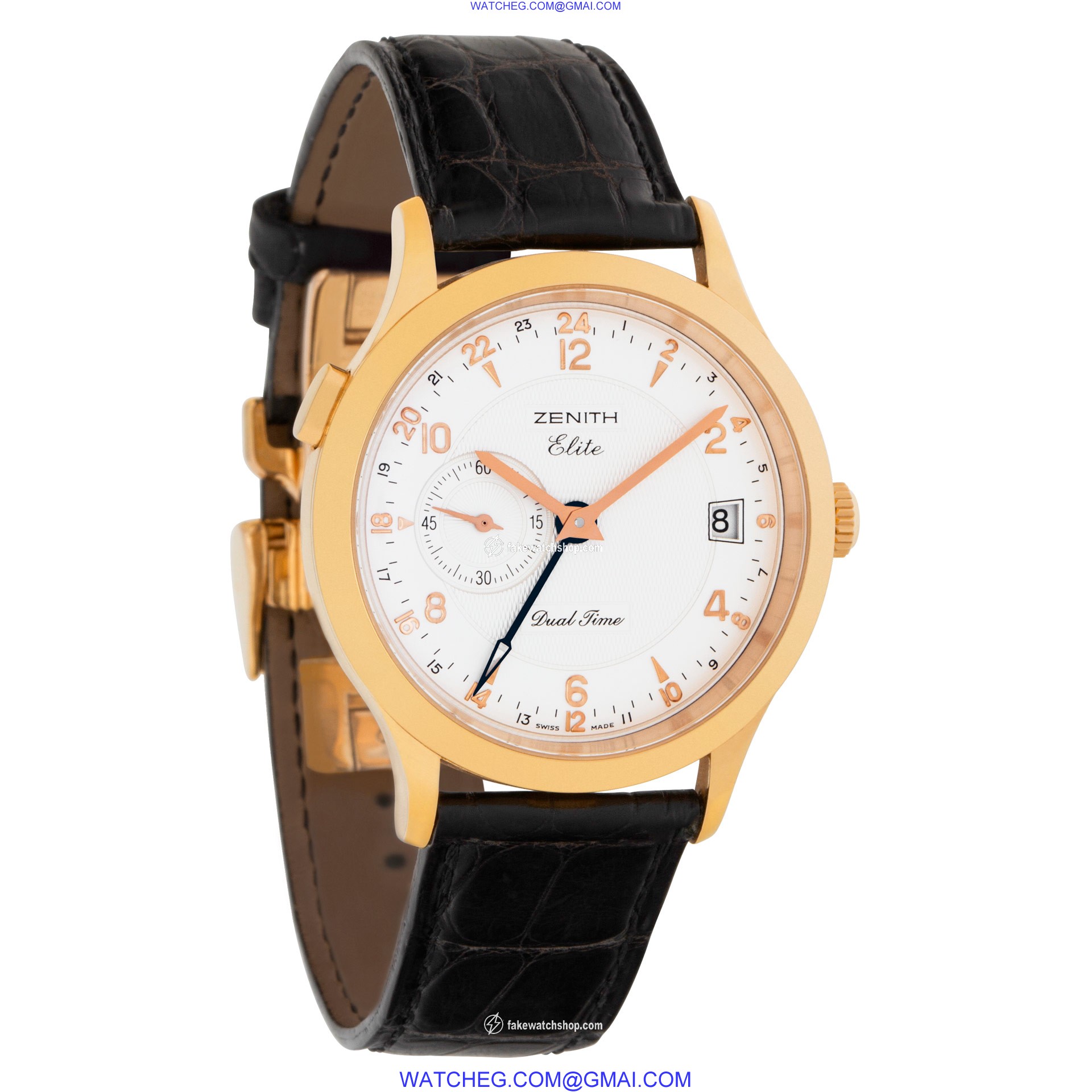 Zenith 118.1125.682 Class Elite Automatic Male 18k rose gold 4