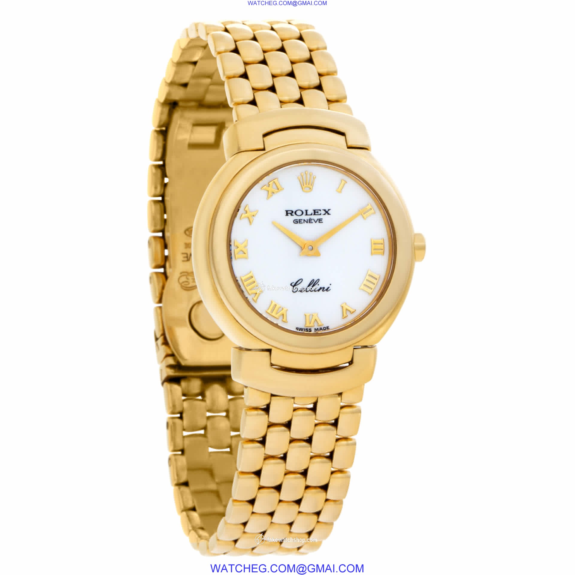 Rolex 6621 Cellini Quartz Female 18k yellow gold 4