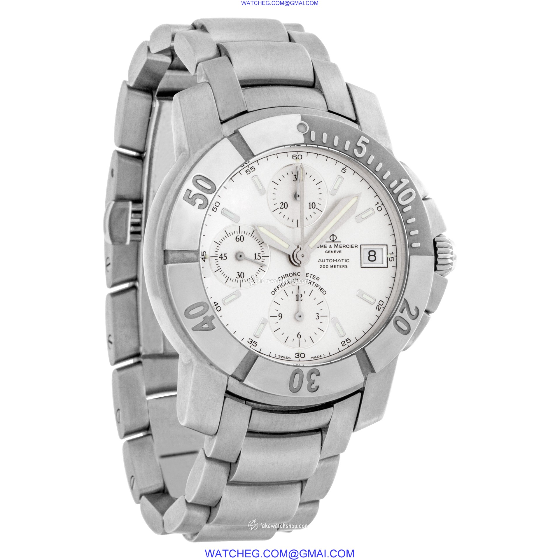 Baume & Mercier 65368 Capeland Automatic Unisex Stainless Steel 4