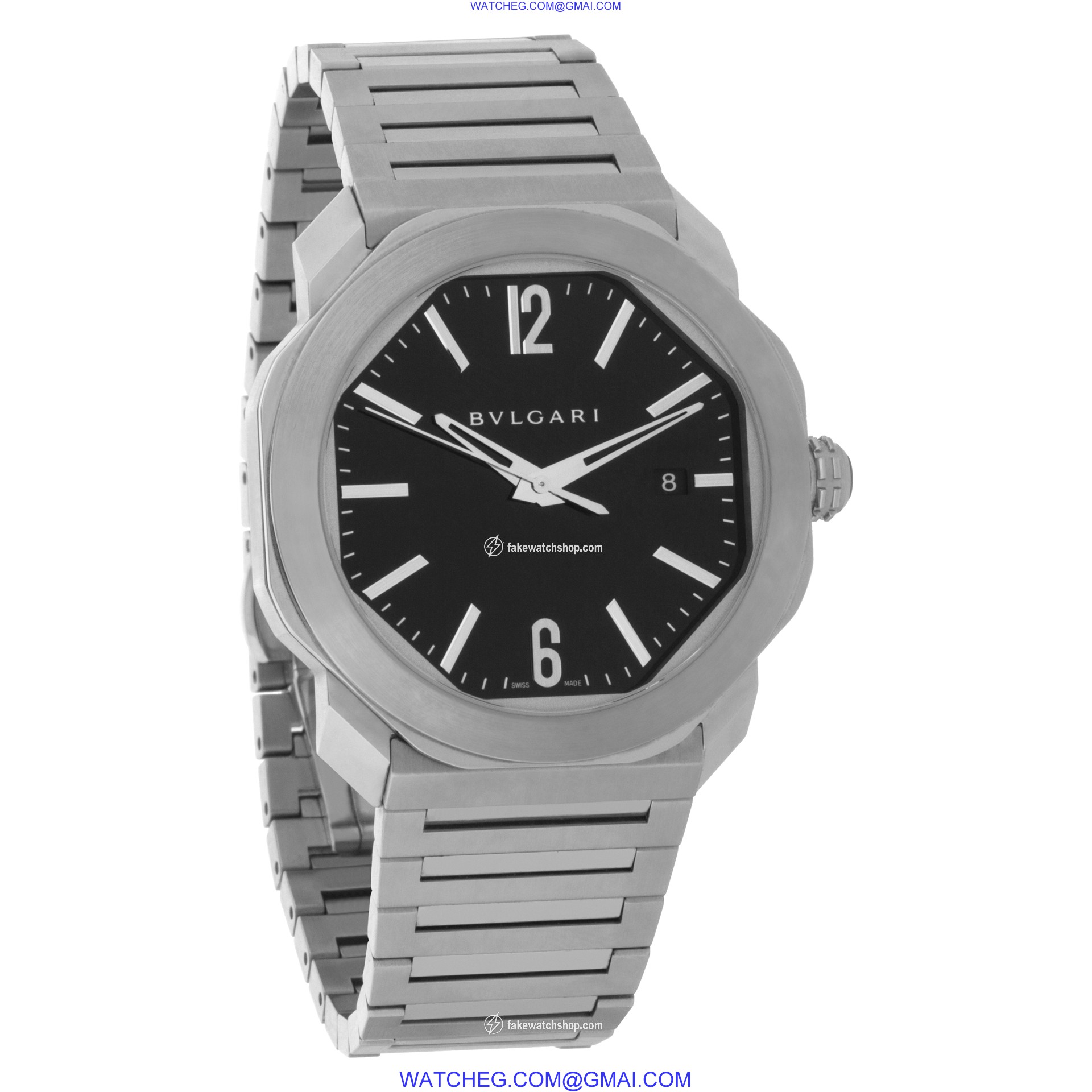 Bvlgari 102704 OCTO Automatic Male Stainless Steel 4