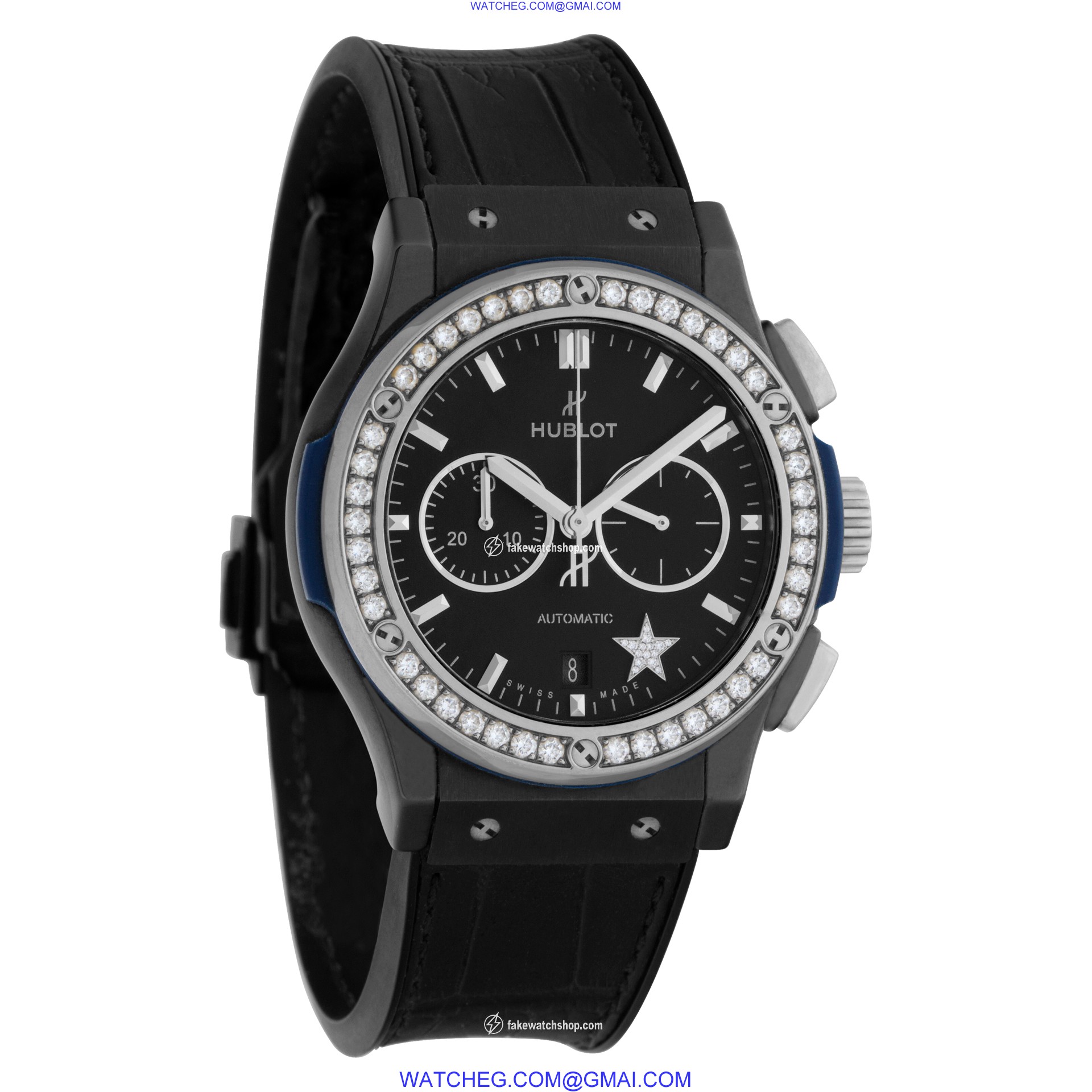 Hublot 541.CN.1170.LR.1204.DCW14 Classic Fusion Automatic Female titanium & ceramic 4