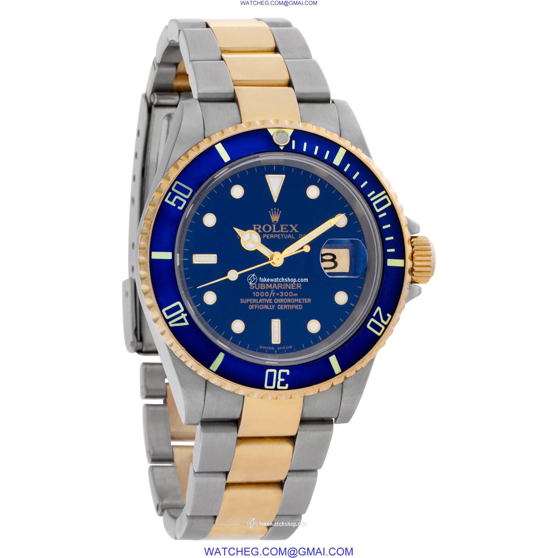 Rolex 16613 Submariner Automatic Male 18k gold & Stainless Steel 4