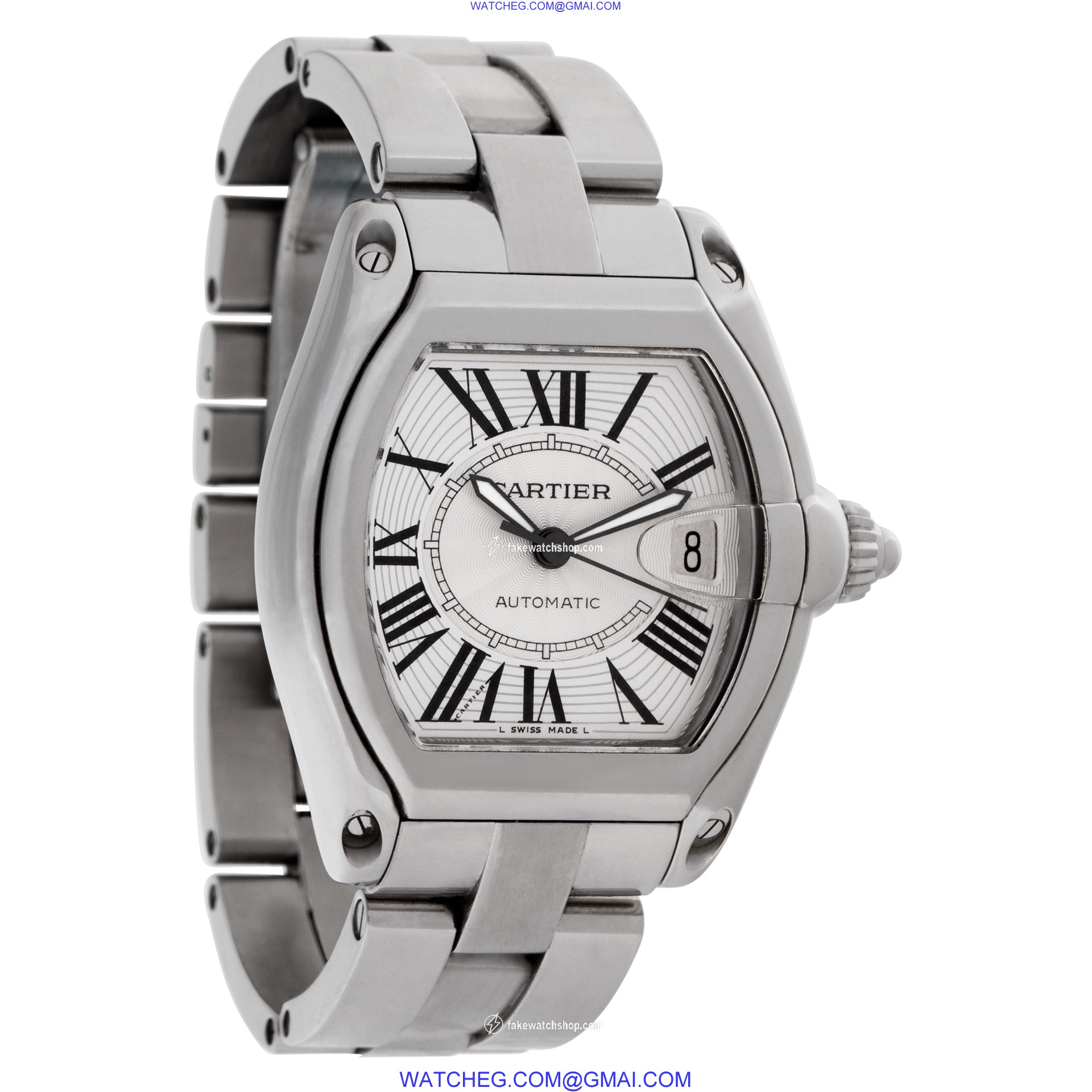 Cartier W62025V3 Roadster Automatic Male Stainless Steel 4