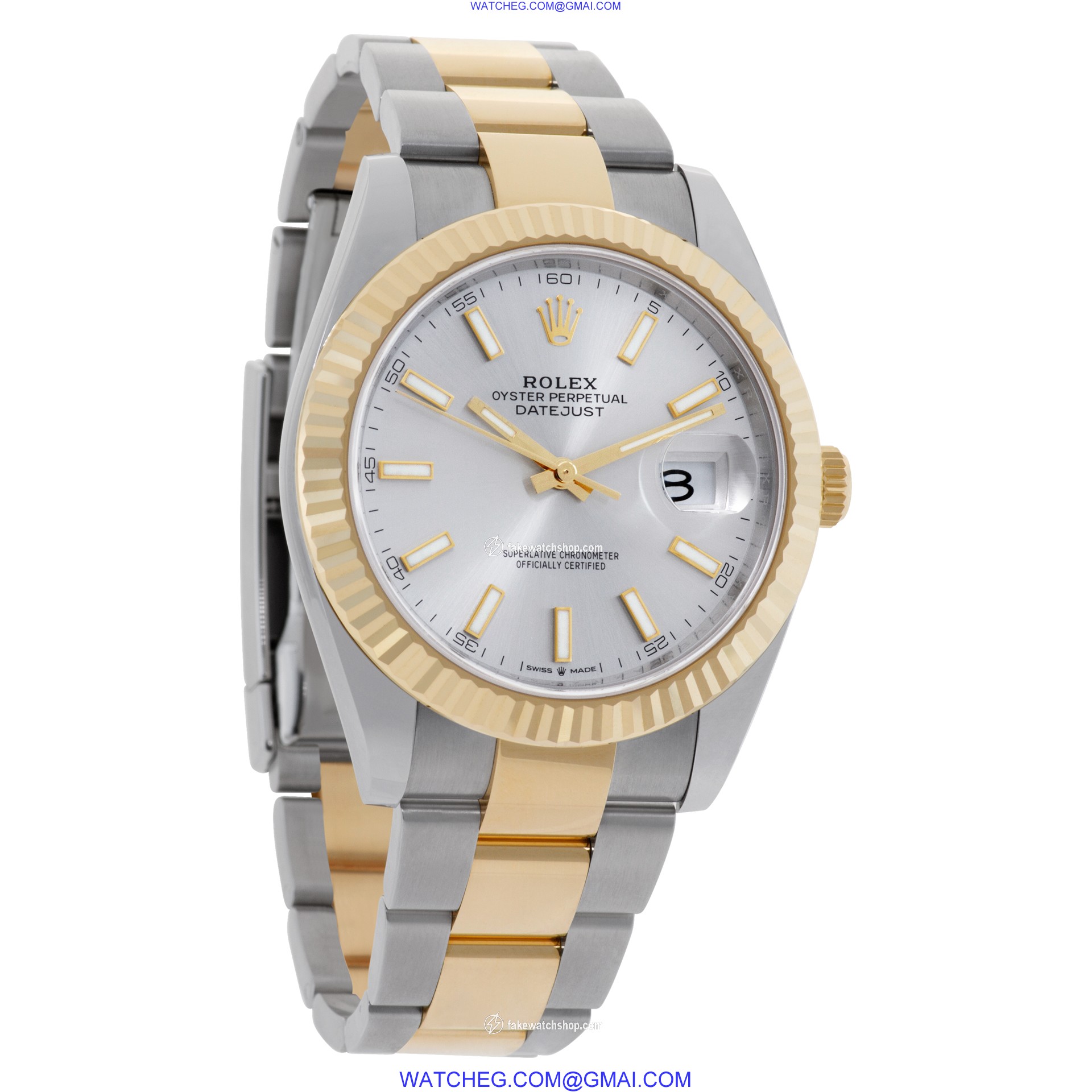 Rolex 126333 Datejust 41 Automatic Male 18k gold & Stainless Steel 4