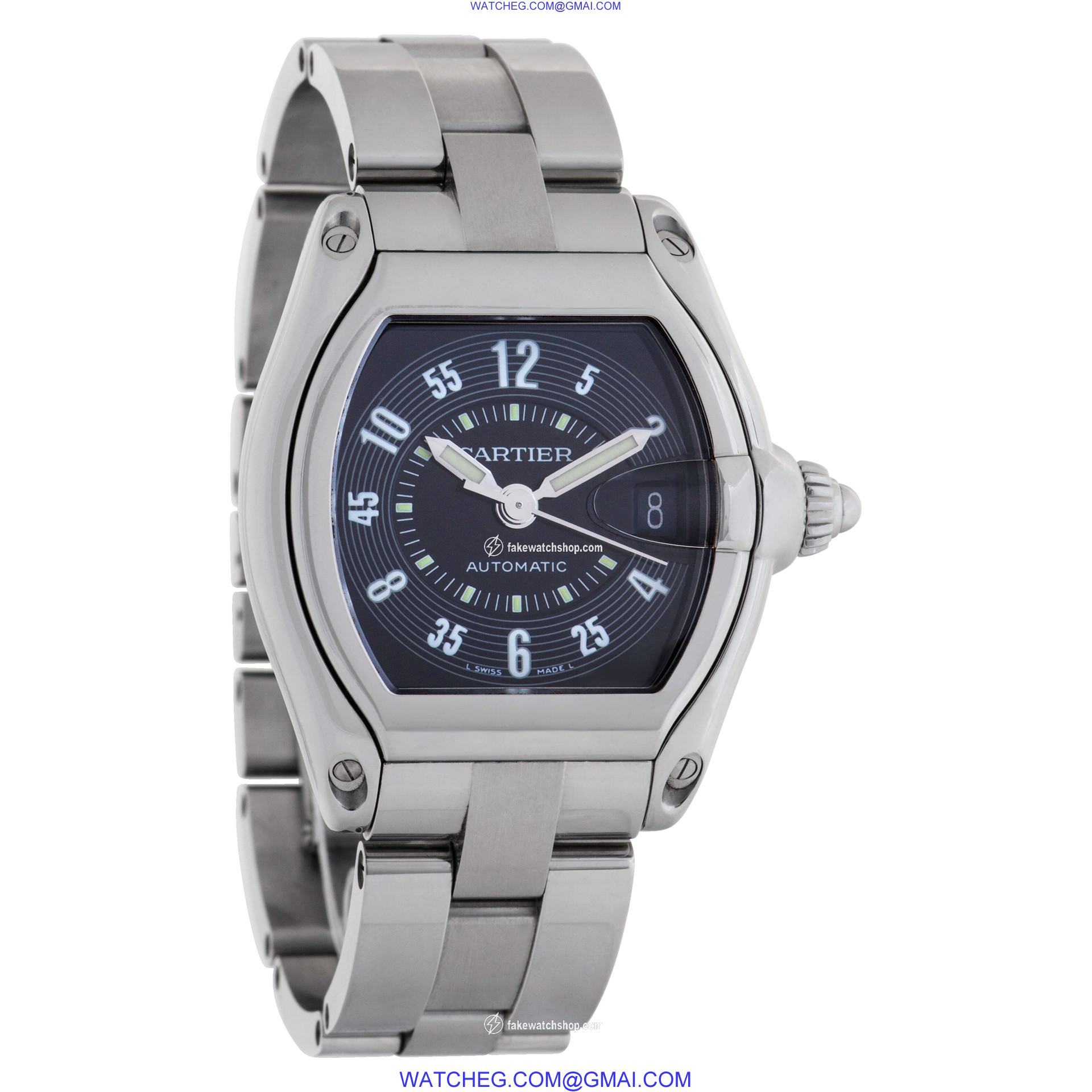 Cartier W62004V3 Roadster Automatic Unisex Stainless Steel 4