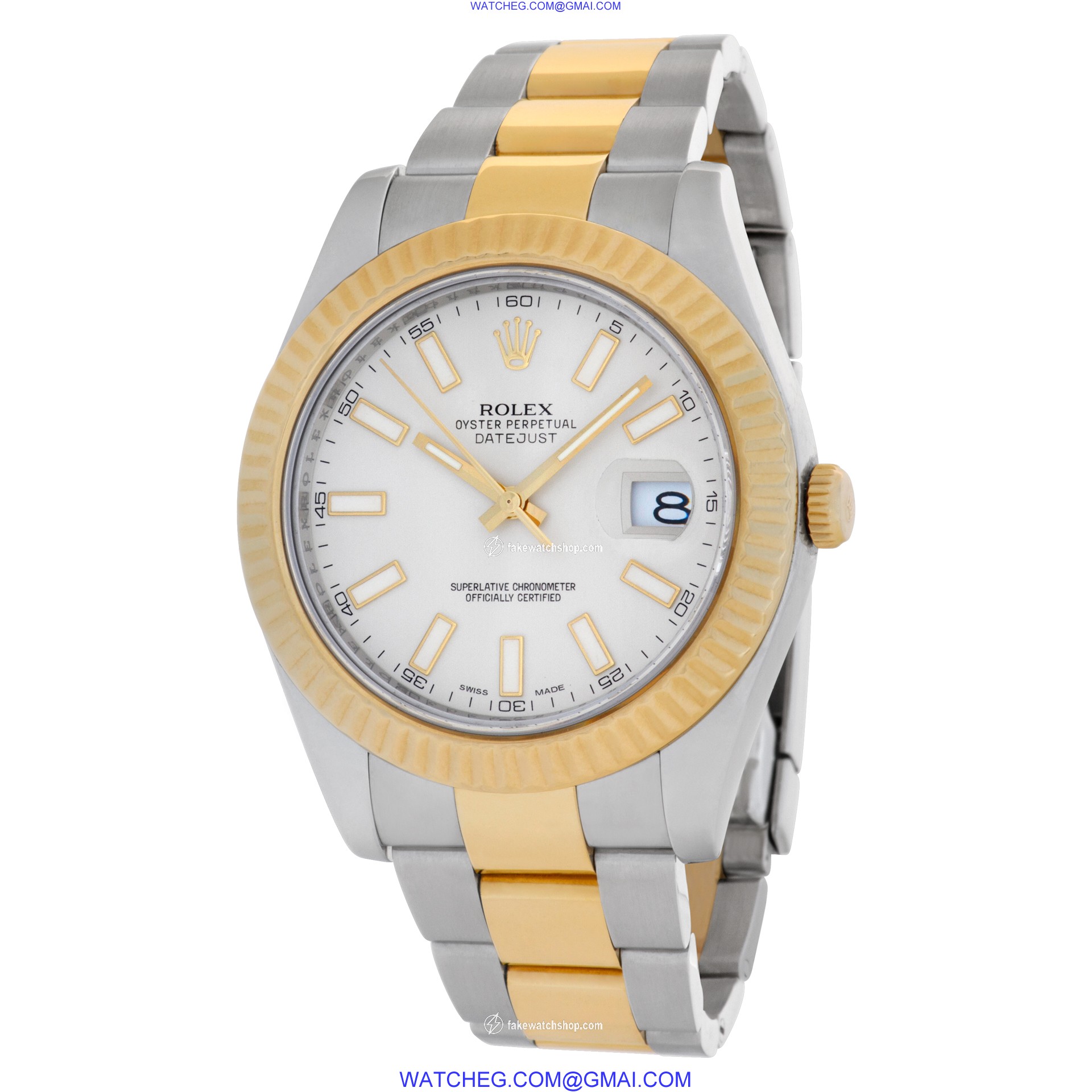 Rolex 116333 Datejust II Automatic Male 18k gold & Stainless Steel 4