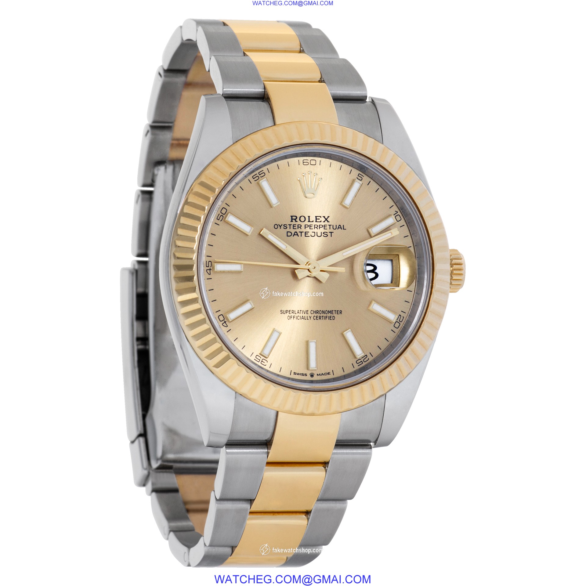 Rolex 126333 Datejust 41 Automatic Male 18k gold & Stainless Steel 4