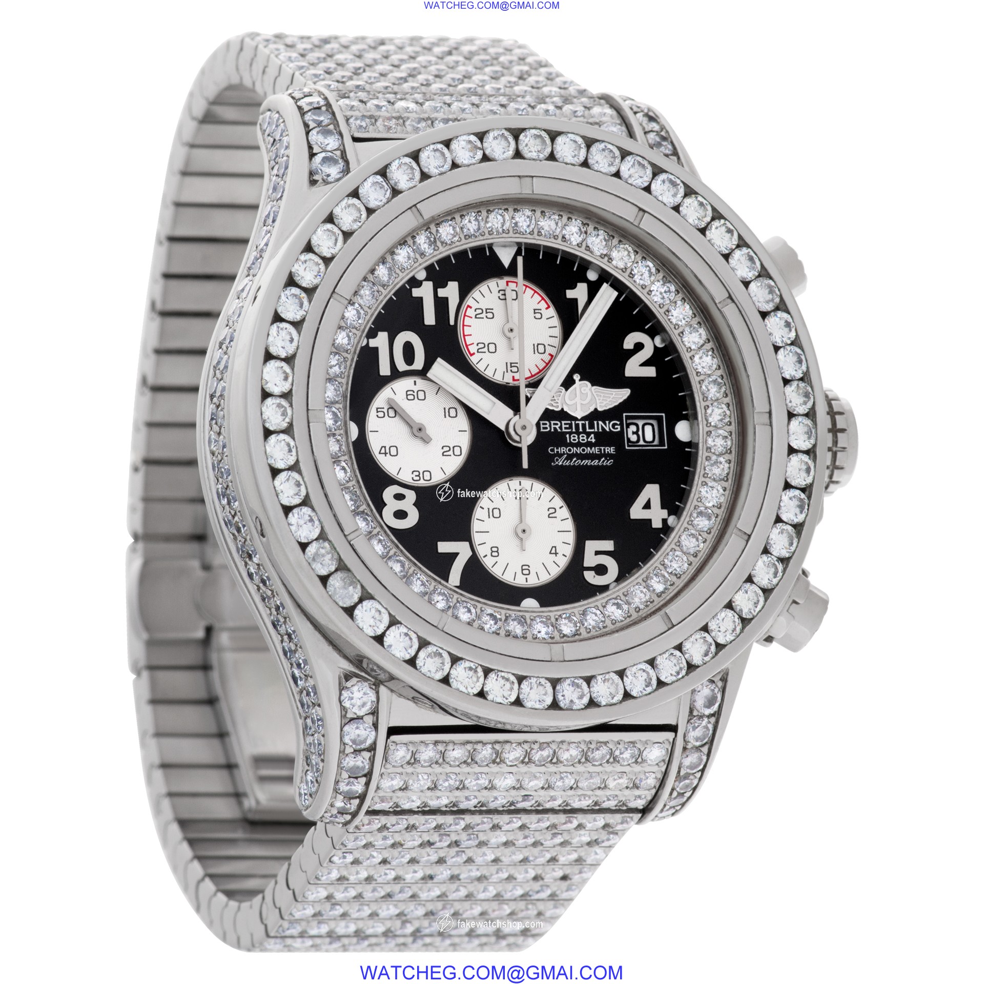 Breitling A13370 Super Avenger Automatic Male Stainless Steel 4