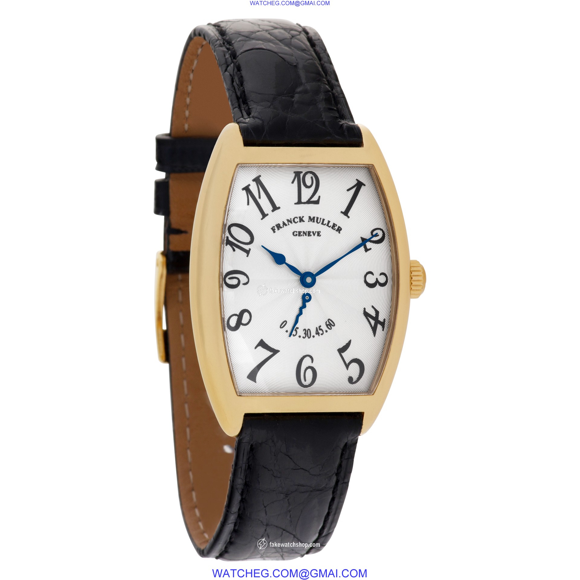 Franck Muller 2852 Curvex Manual Male 18k yellow gold 4