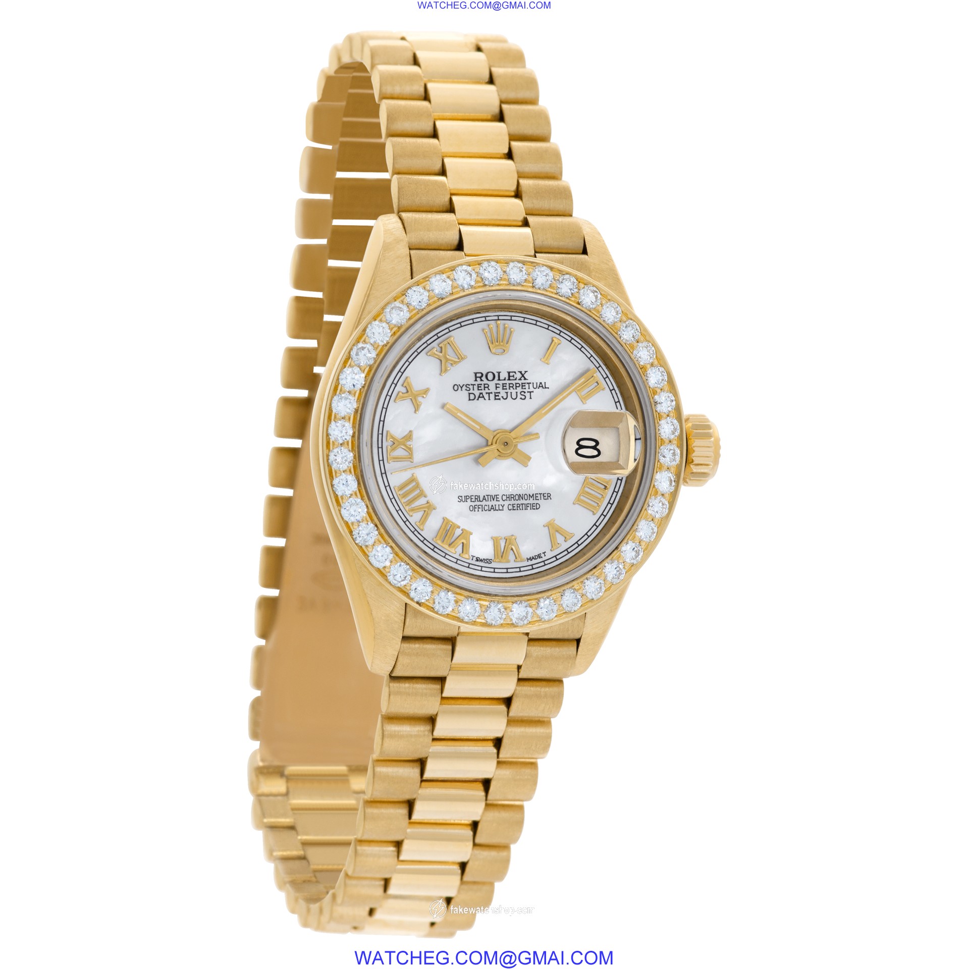 Rolex 69178 Datejust Automatic Female 18k yellow gold 4