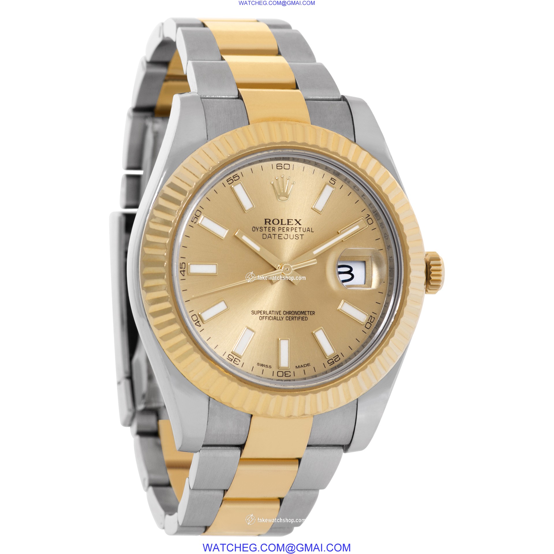 Rolex 116333 Datejust II Automatic Male 18k gold & Stainless Steel 4