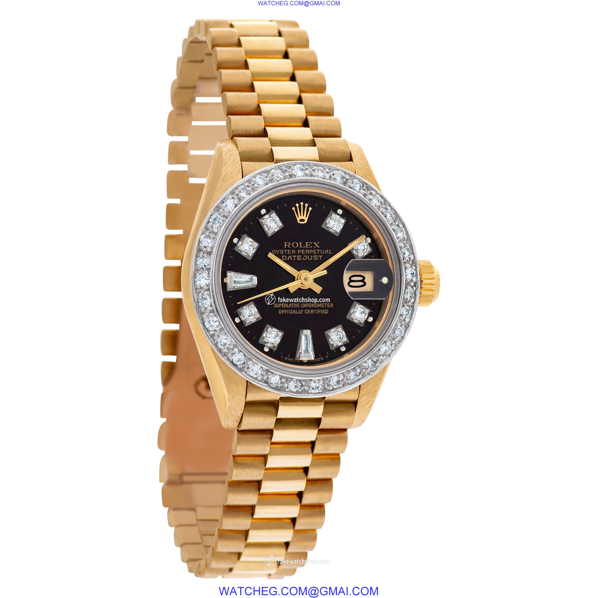 Rolex 69178 Datejust Automatic Female 18k yellow gold 4