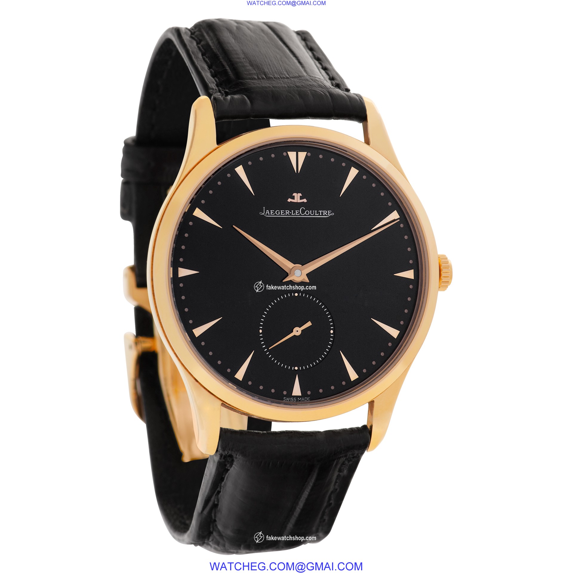 Jaeger LeCoultre Q1352470 Ultra Thin Automatic Male 18k rose gold 4