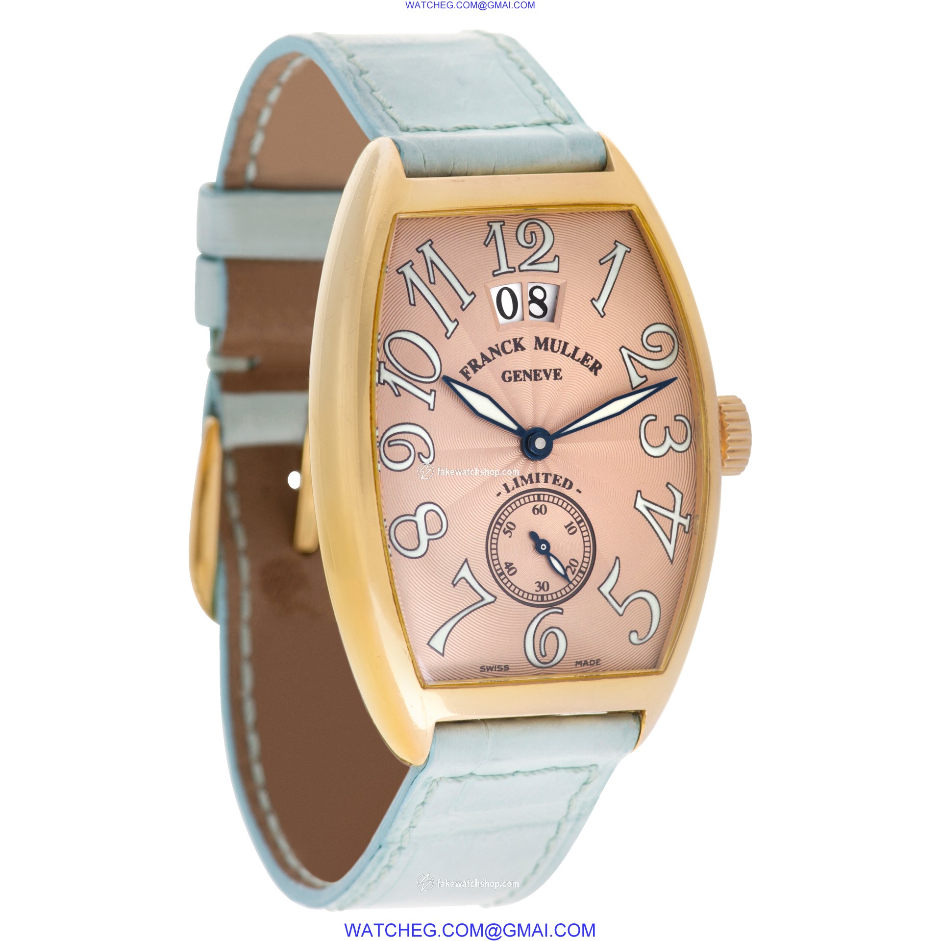 Franck Muller 2851 S6 Curvex Automatic Unisex 18k yellow gold 4