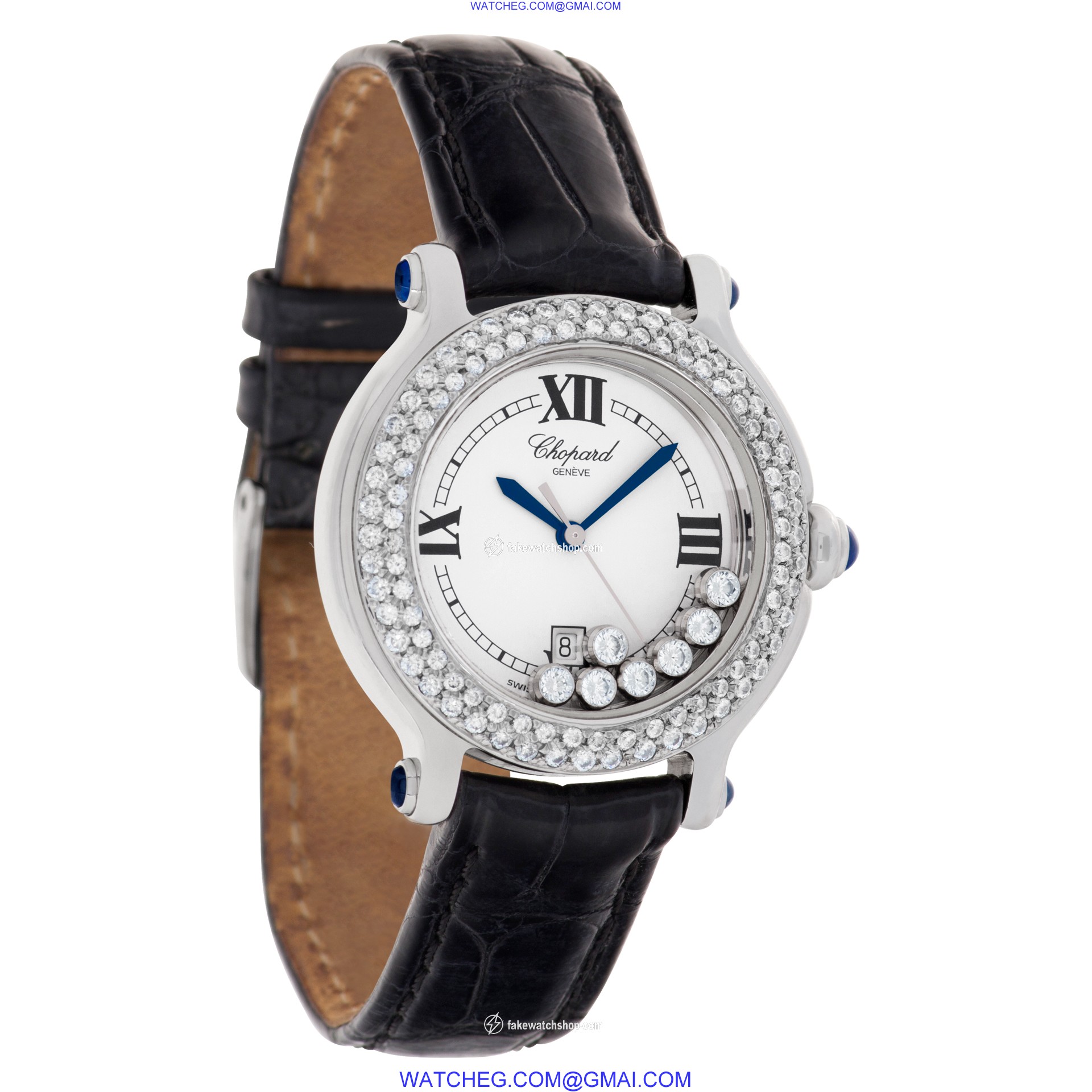 Chopard 8236 Happy Diamond Quartz Unisex Stainless Steel 4