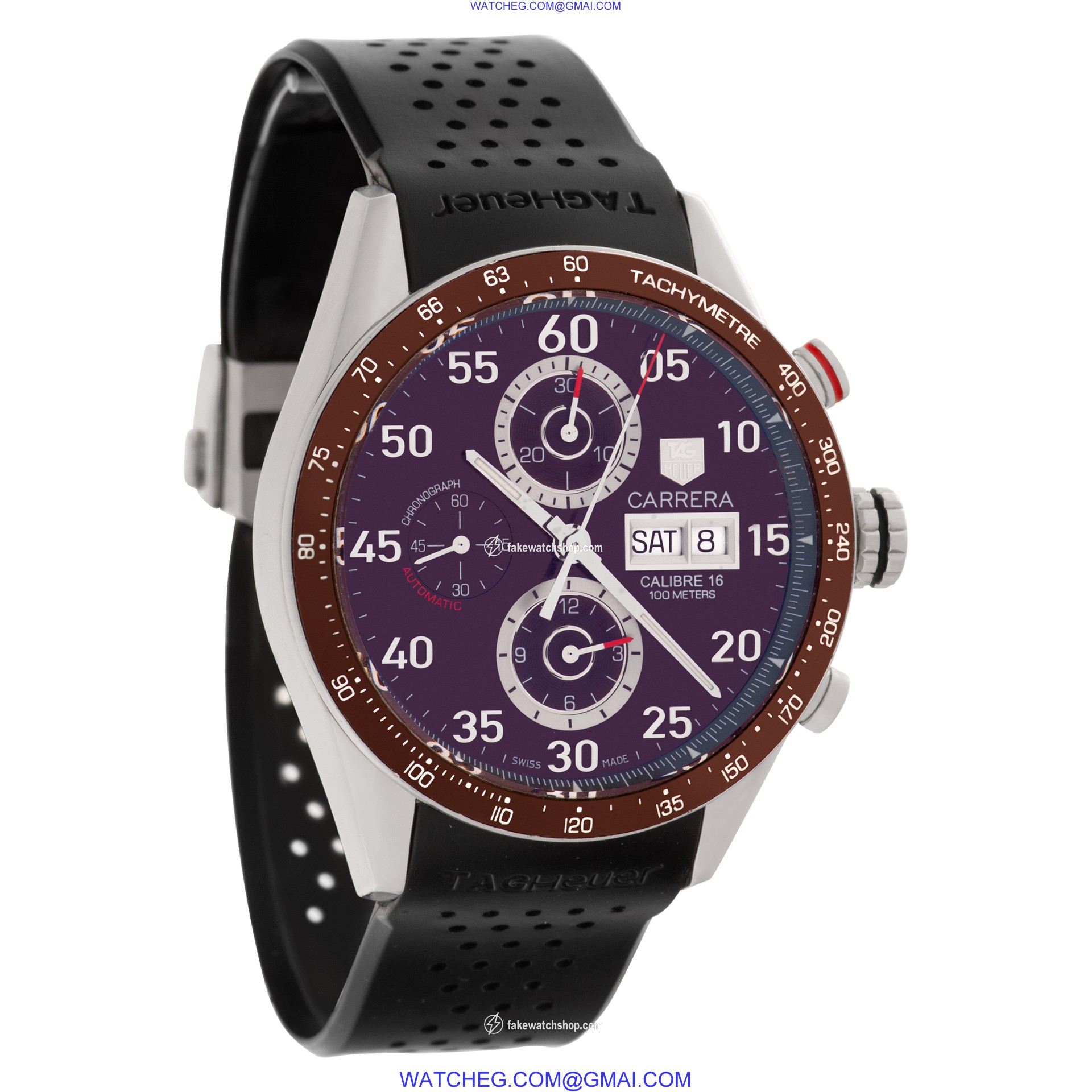 Tag Heuer CV2A12 Carrera Automatic Male Stainless Steel 4