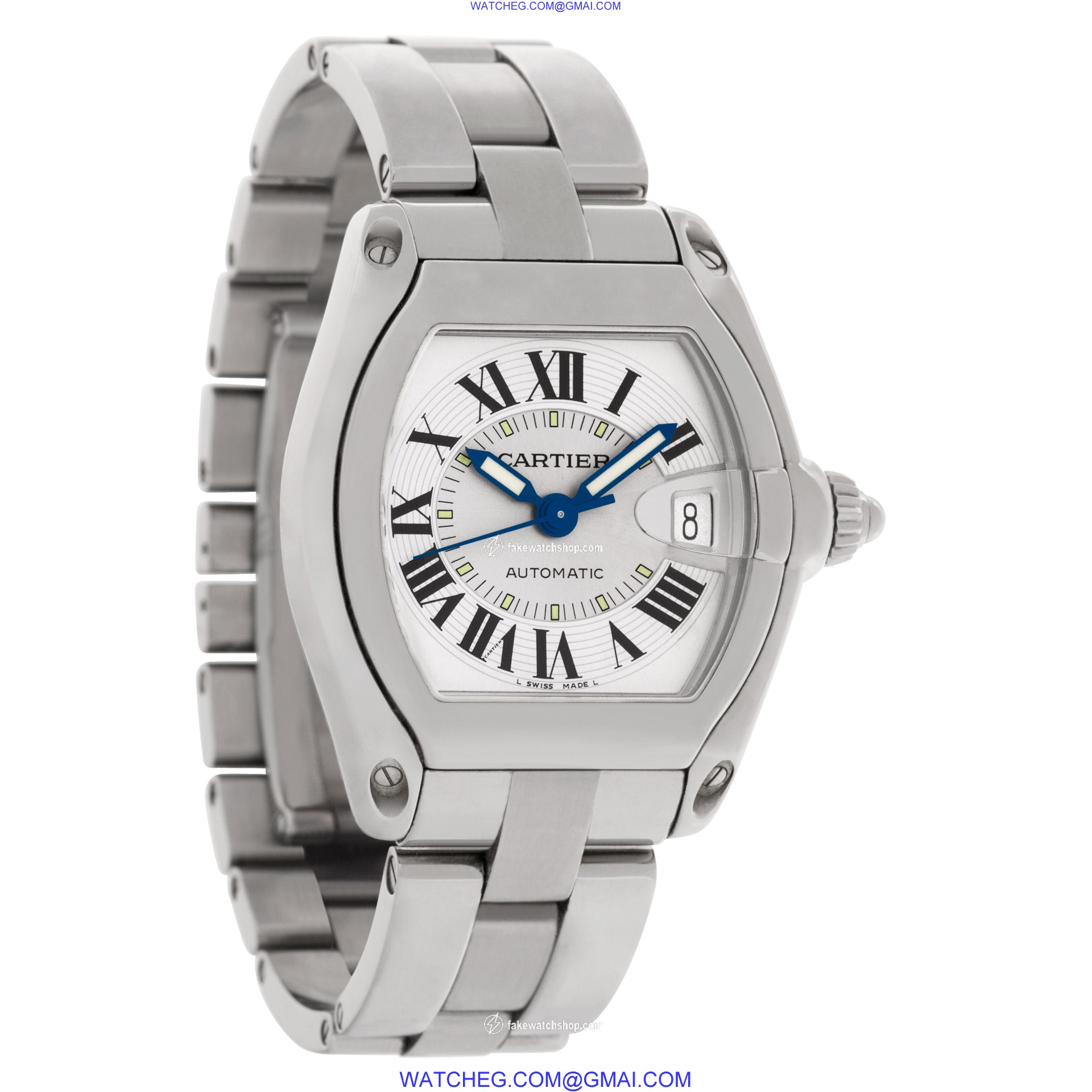 Cartier W62025V3 Roadster Automatic Unisex Stainless Steel 4