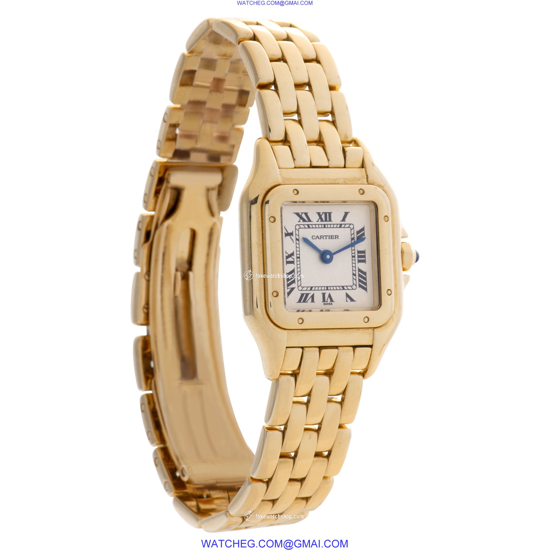 Cartier w25022b9 Panthere Quartz Female 18k yellow gold 4