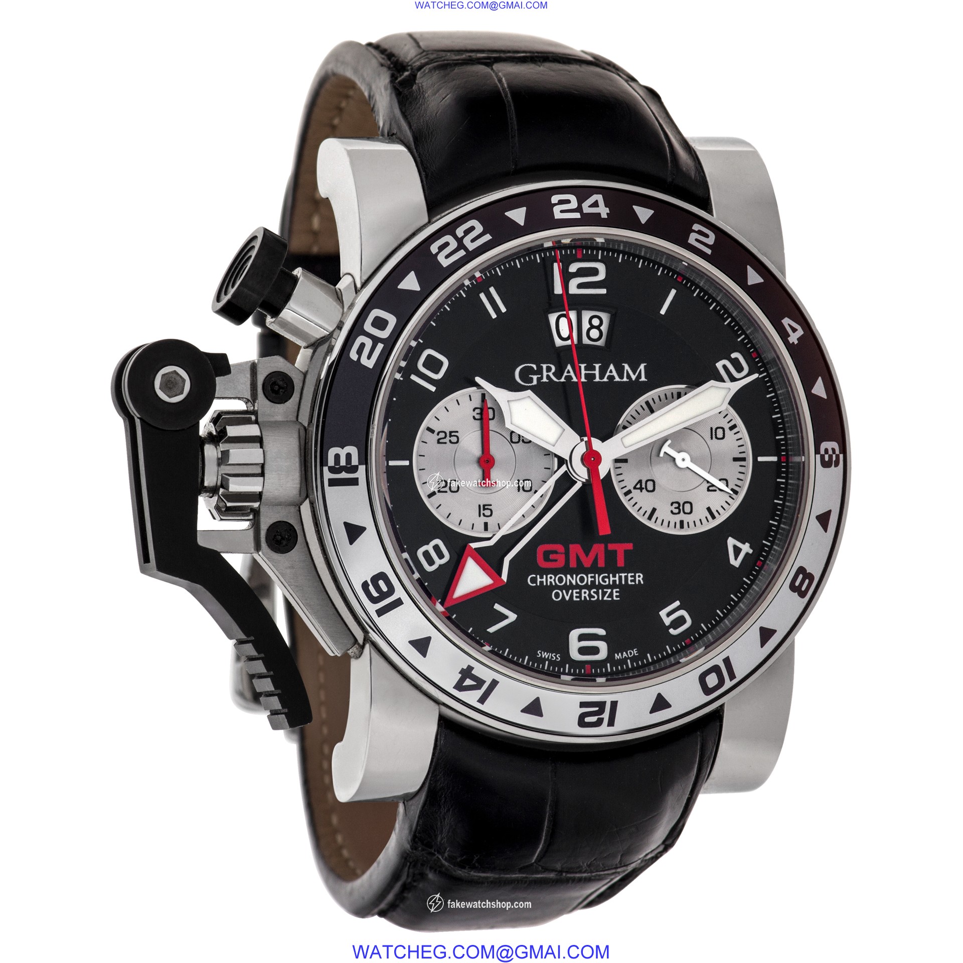 Graham 2CVBC.B15A Chronofighter Automatic Male Stainless Steel 4
