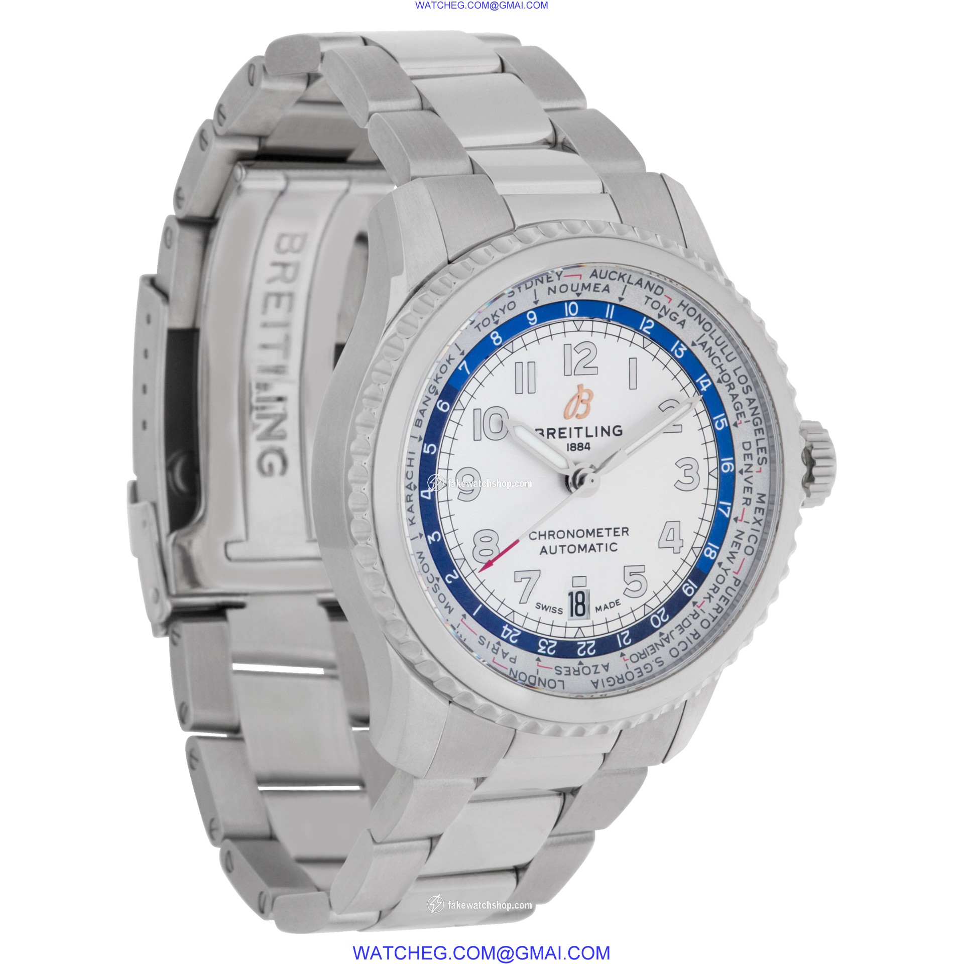 Breitling AB3521U01G1A Aviator Automatic Male Stainless Steel 4