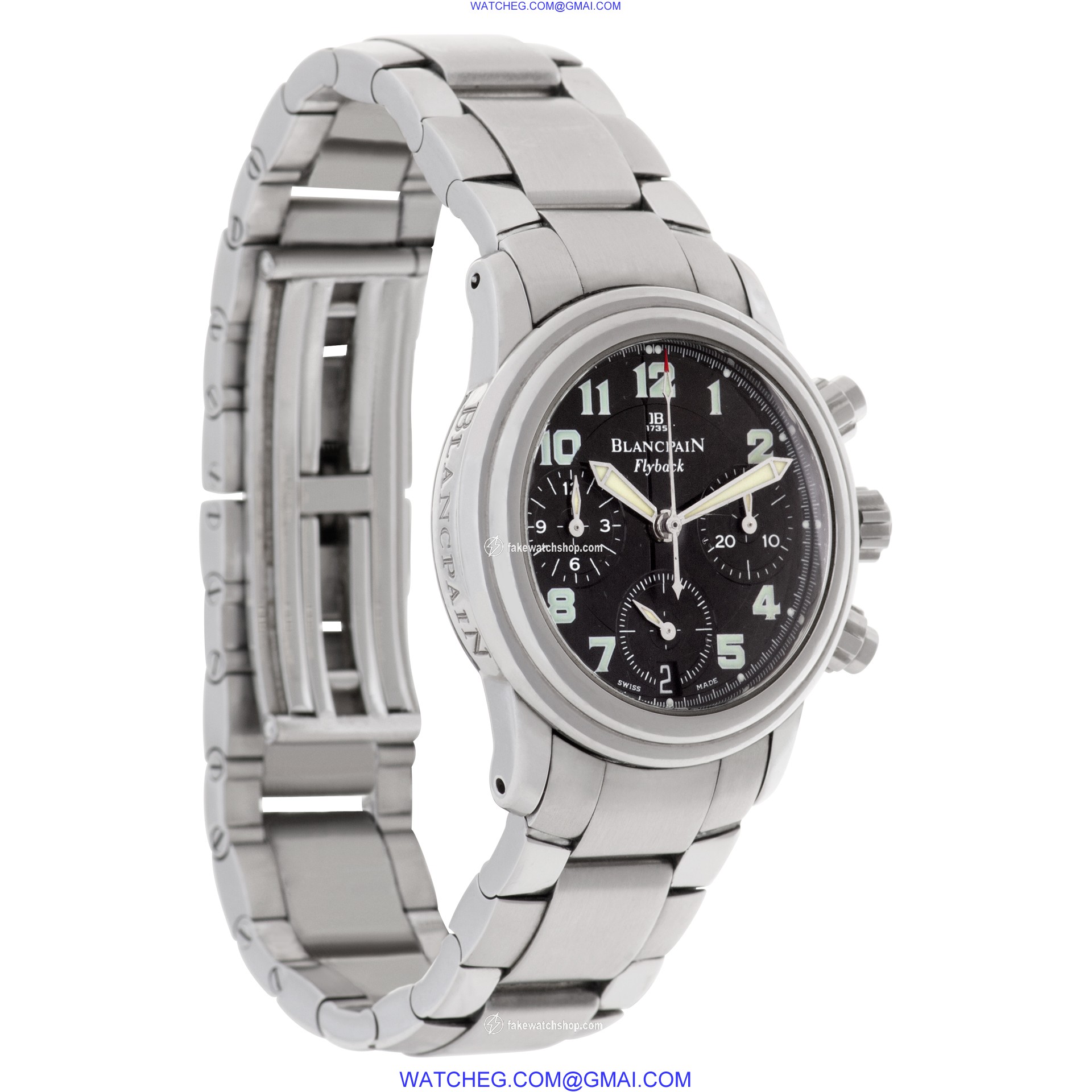 Blancpain 2185F-1130-71 Flyback Chrono Automatic Female Stainless Steel 4