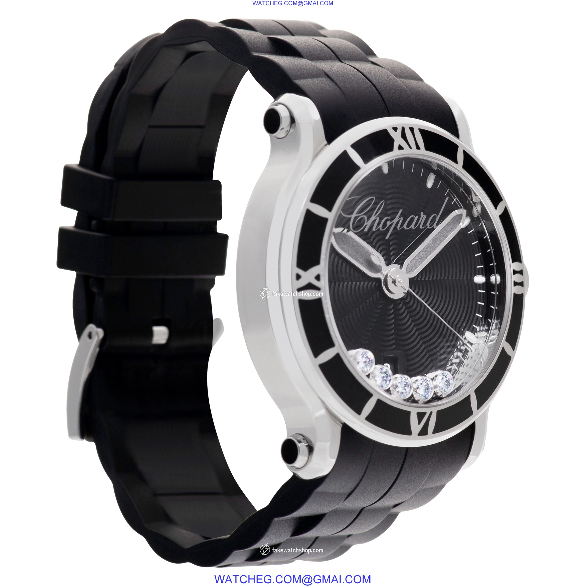 Chopard 288525-3005 Happy Sport Quartz Female Stainless Steel 4