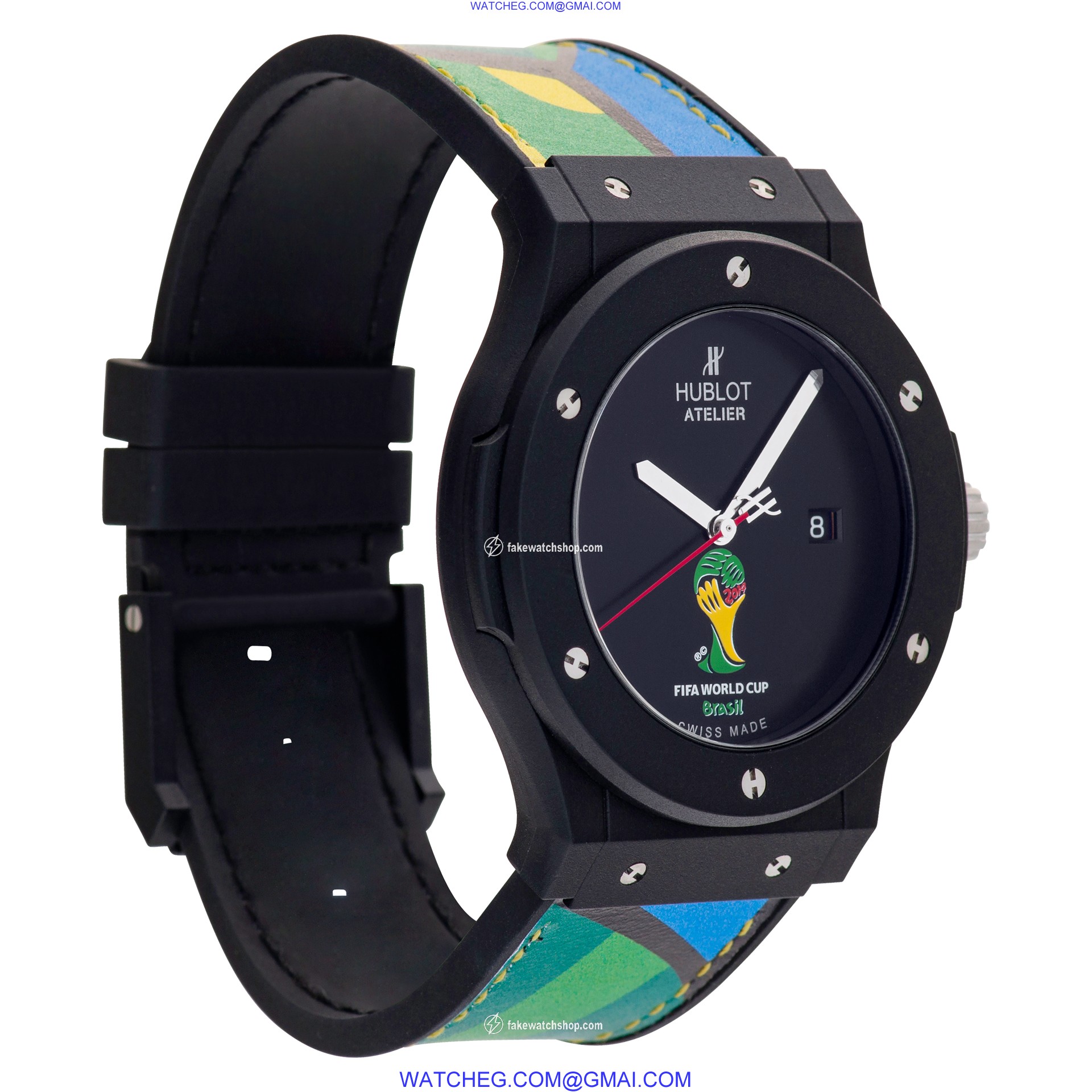 Hublot 500.XI.1100.VR.FIF14 Classic Fusion Quartz Male black composite 4