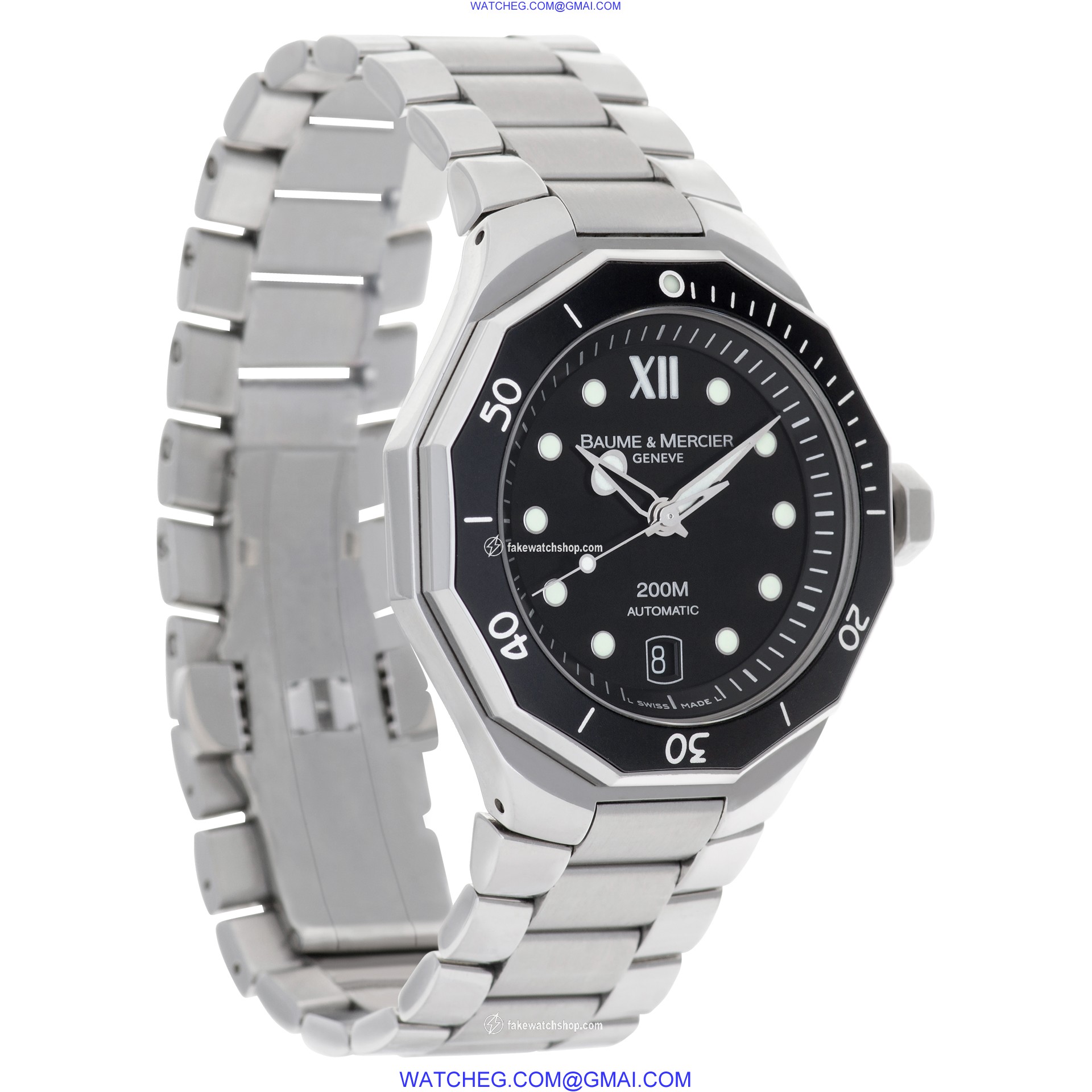 Baume & Mercier MOA08778 Riviera Automatic Male Stainless Steel 4