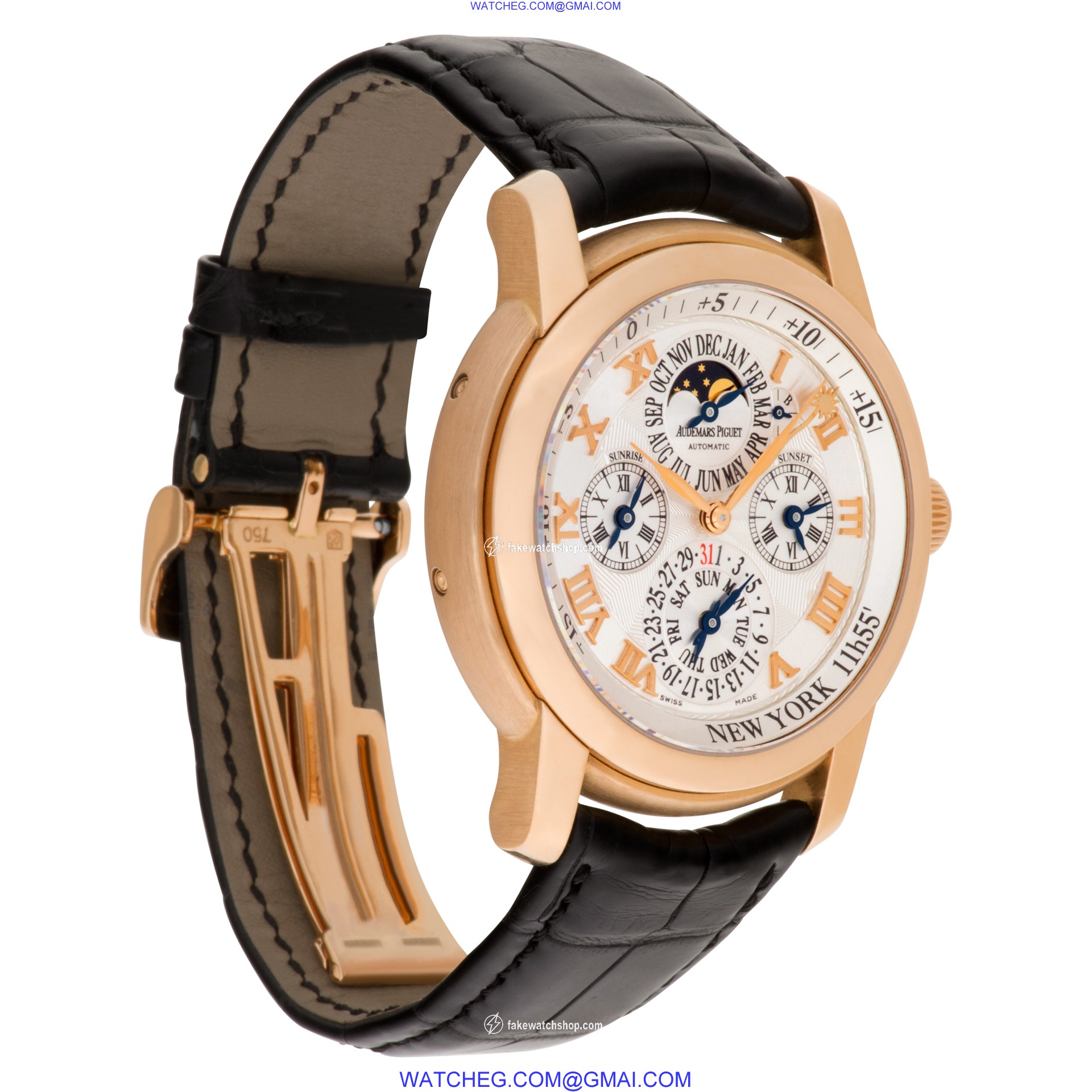 Audemars Piguet 26003OR.OO.D088CR.01 Jules Audemars Automatic Male 18k rose gold 4