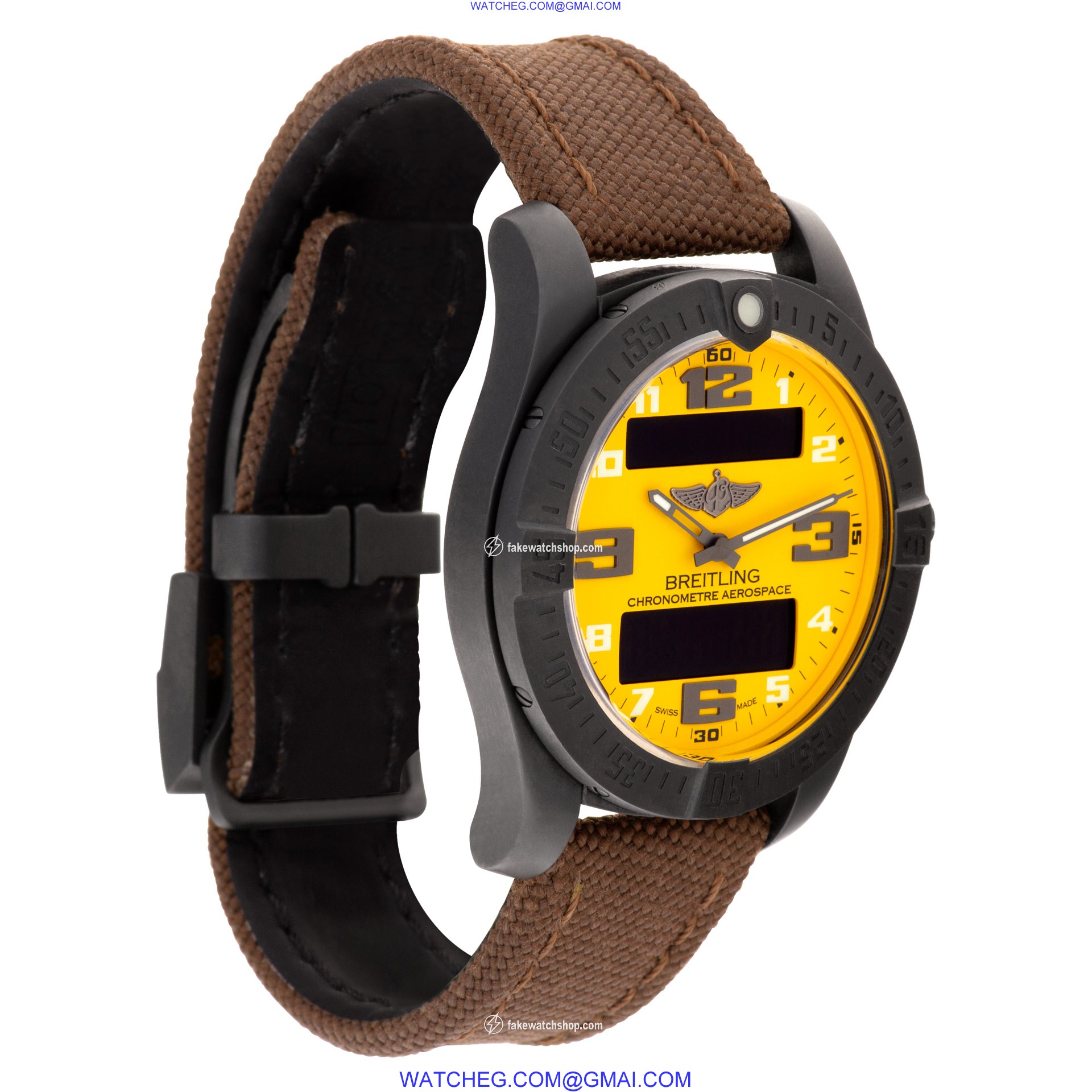 Breitling V79363 Aero Space Quartz Male Black Titanium 4
