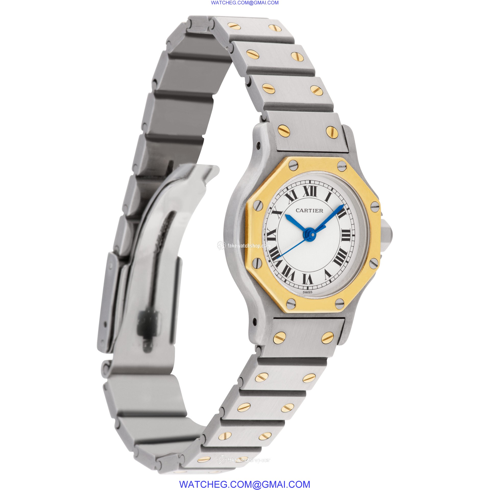 Cartier AC 980gr Santos Automatic Female Stainless Steel 4