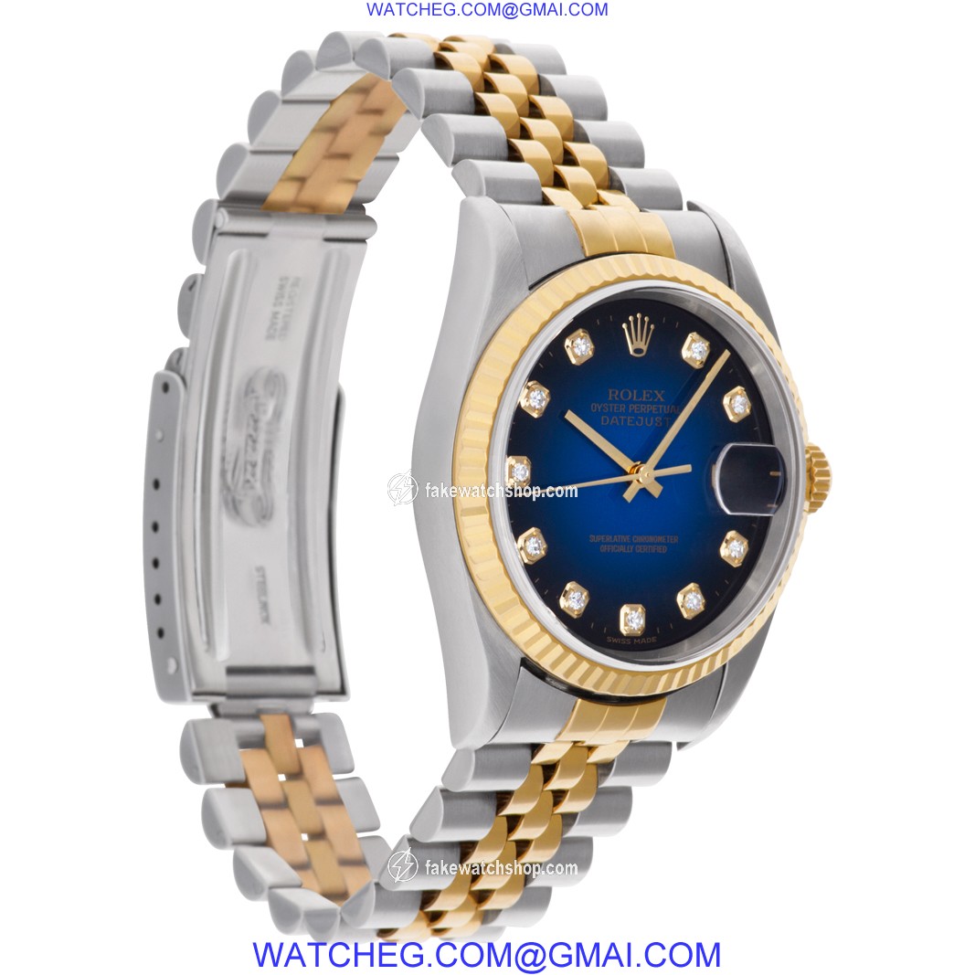 Rolex 16233 Datejust Automatic Male 18k gold & Stainless Steel 4