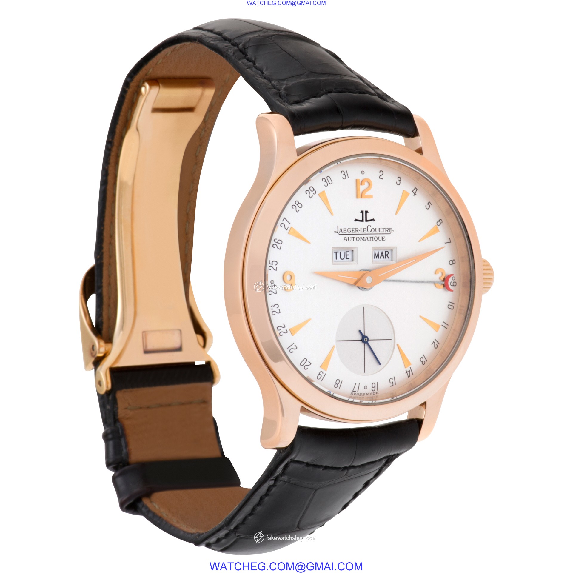 Jaeger LeCoultre 140.2.87 Master Calendar Automatic Male 18k rose gold 4