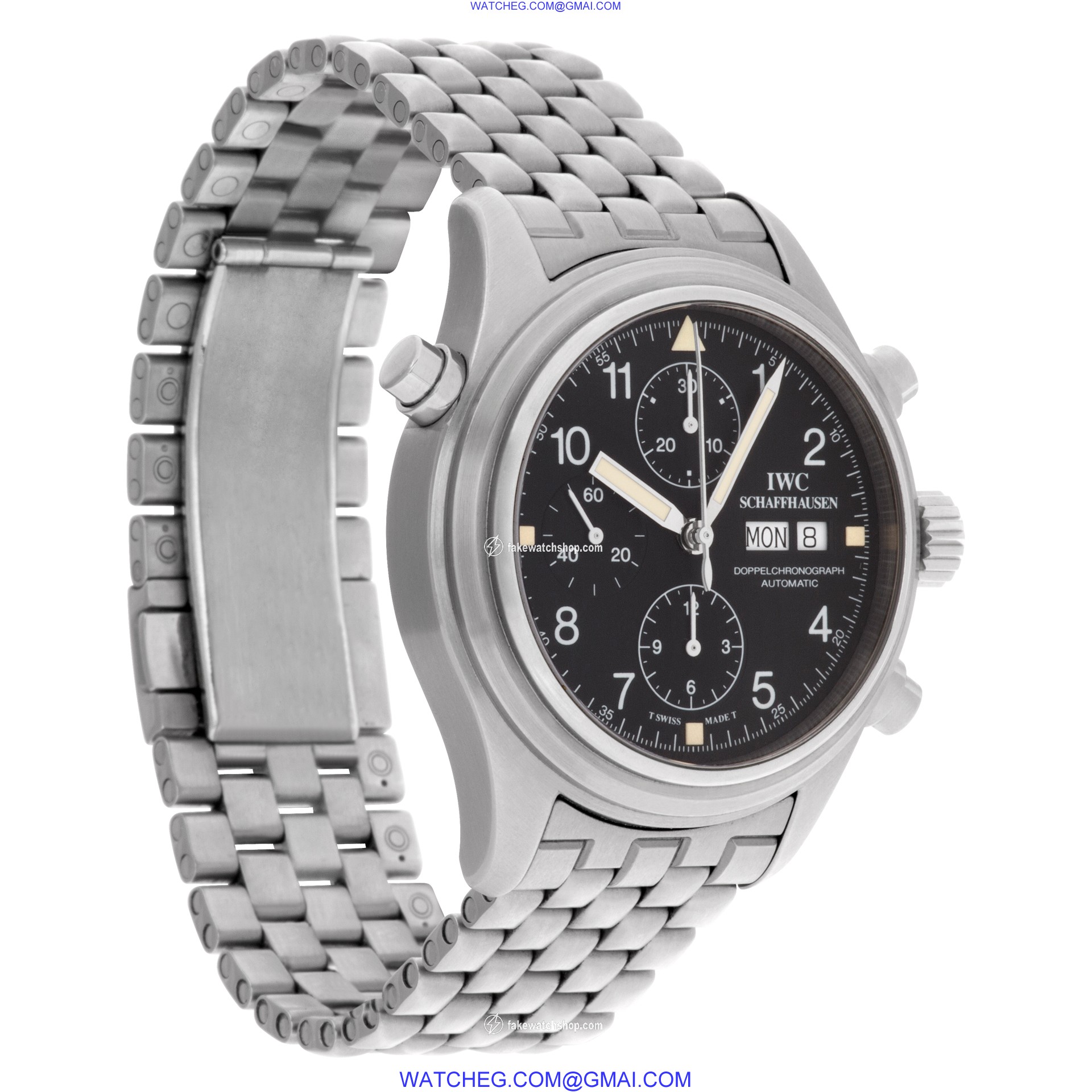 IWC 3713 Pilots Chronograph Automatic Male Stainless Steel 4