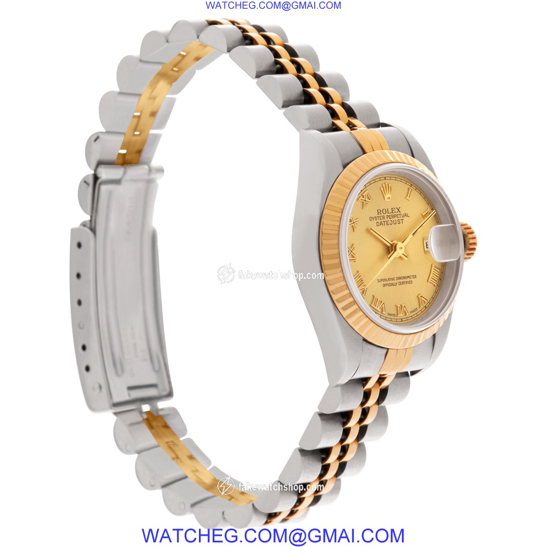 Rolex 69173 Datejust Automatic Female Stainless Steel 4