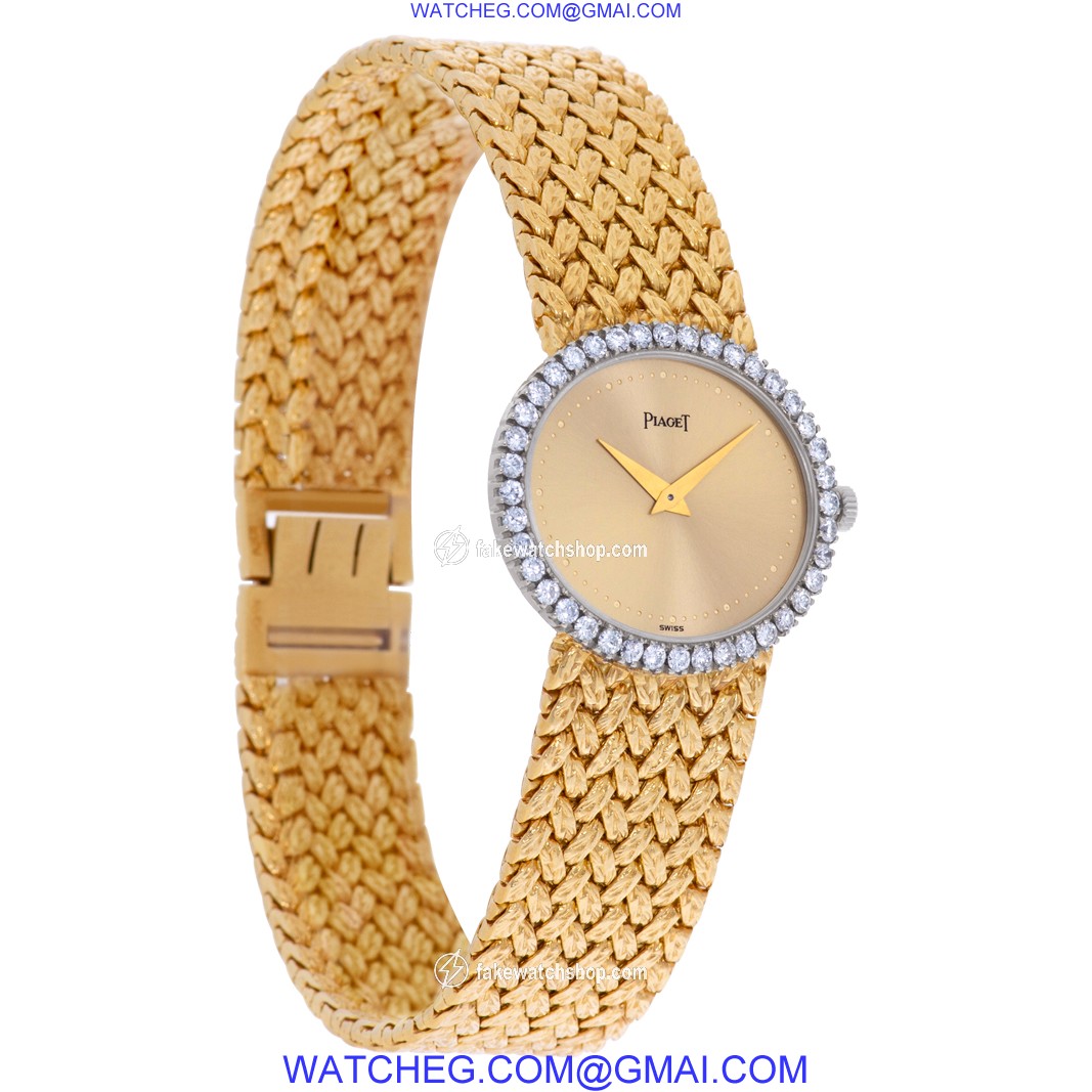 Piaget 9806 D2 Classic Manual Female 18k yellow gold 4